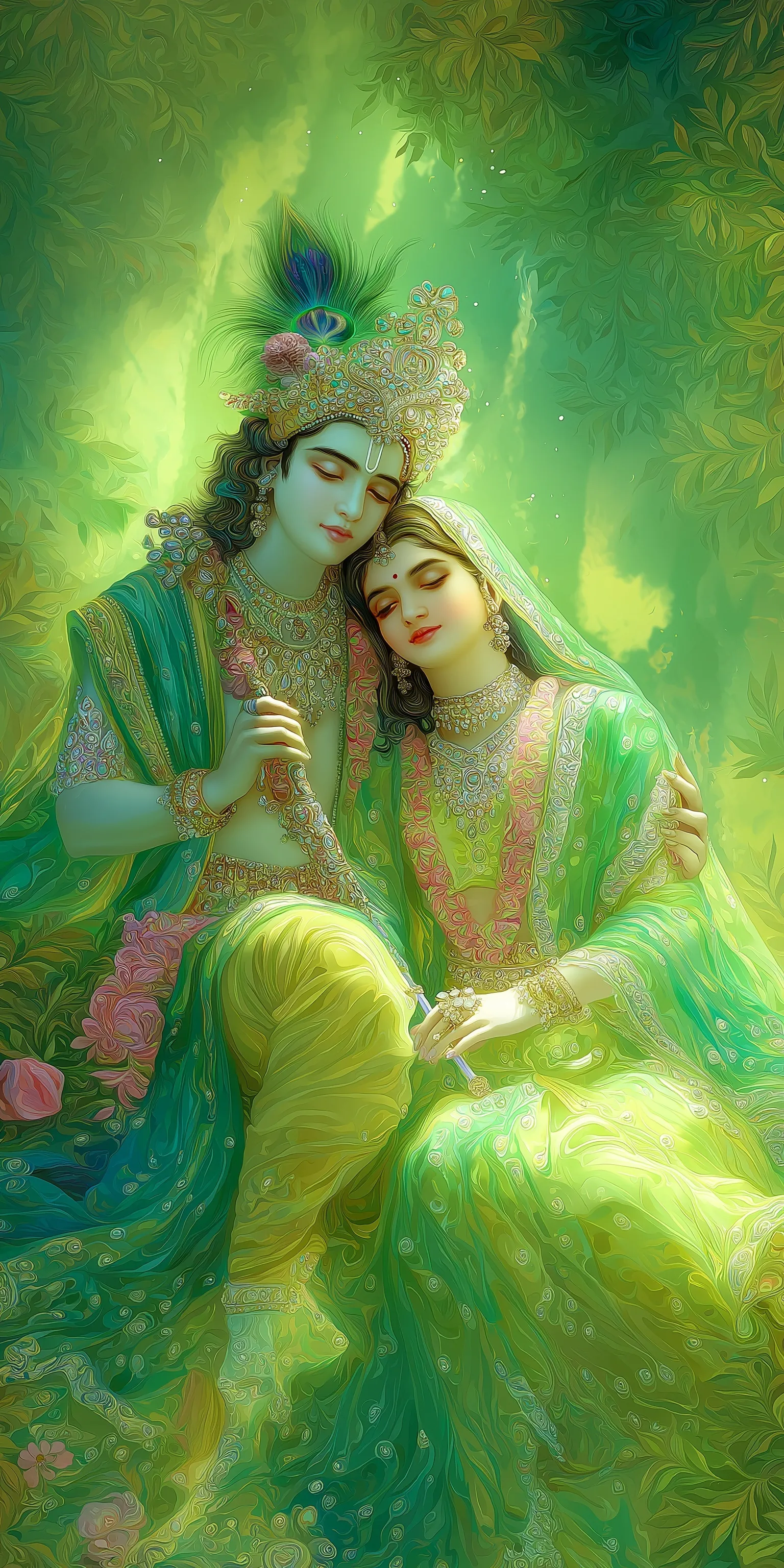 Radha Krishna Photo Image Mobile Wallpaper 19