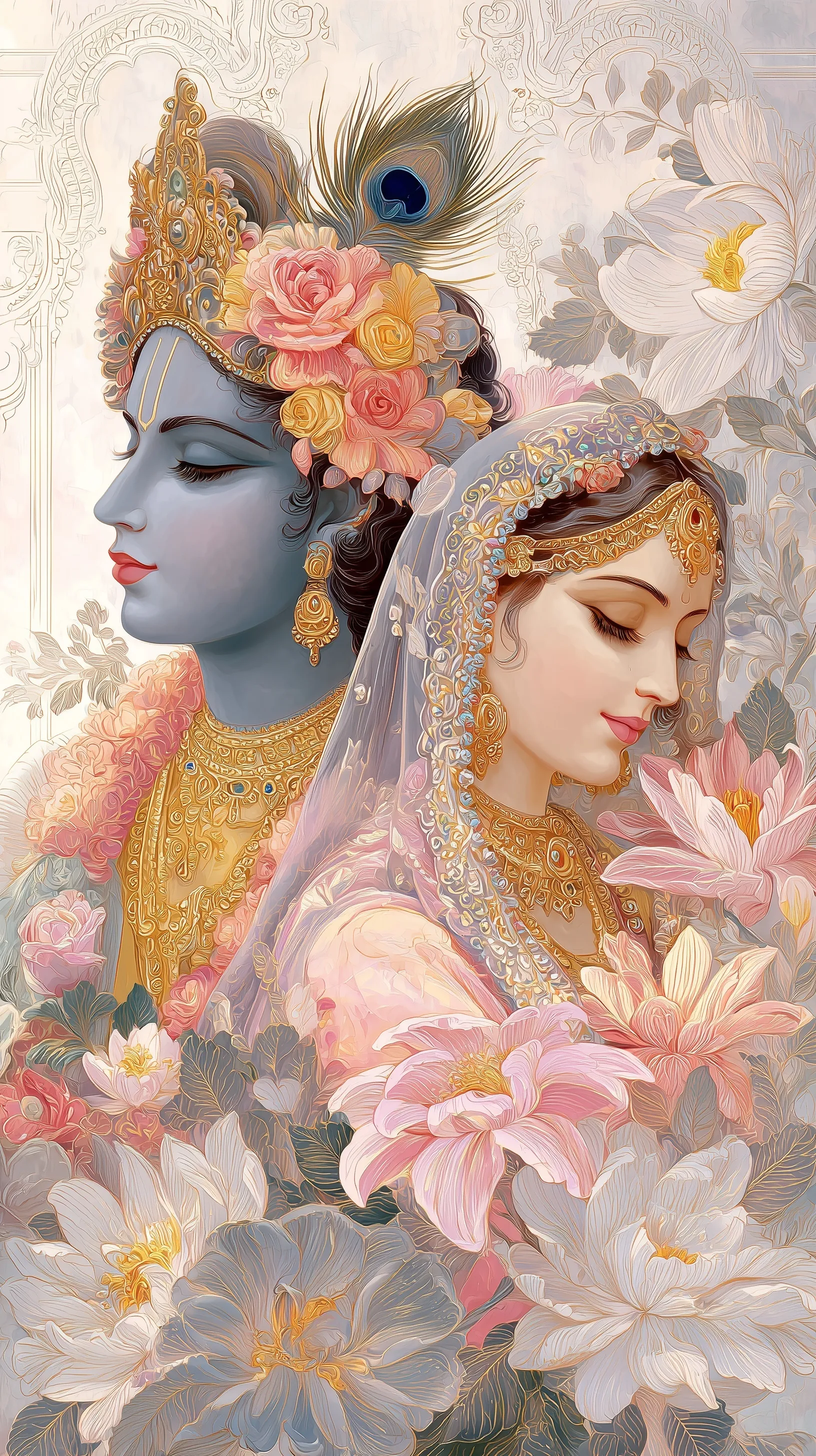 Radha Krishna Photo Image Mobile Wallpaper 20