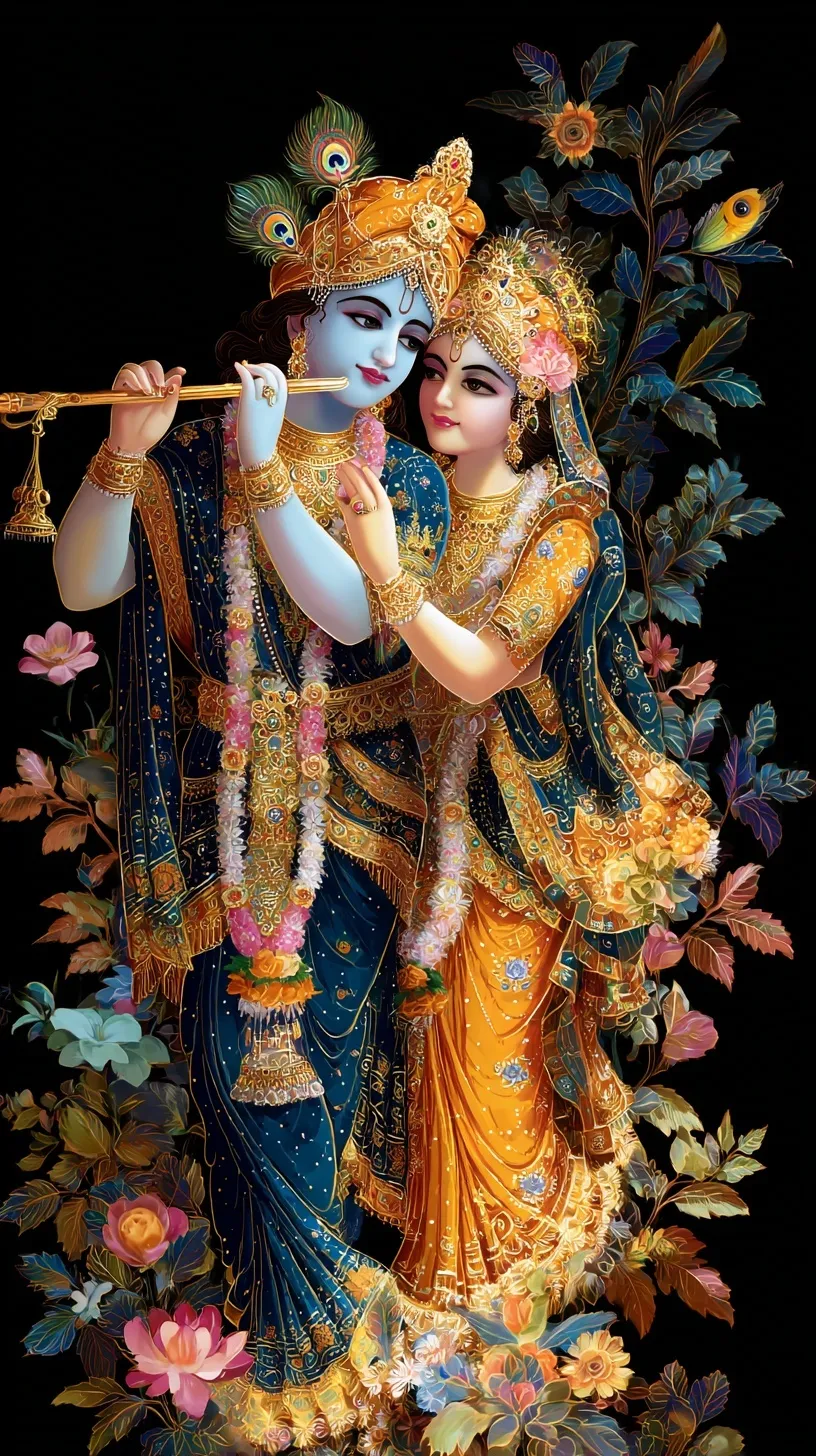 Radha Krishna Photo Image Mobile Wallpaper 22