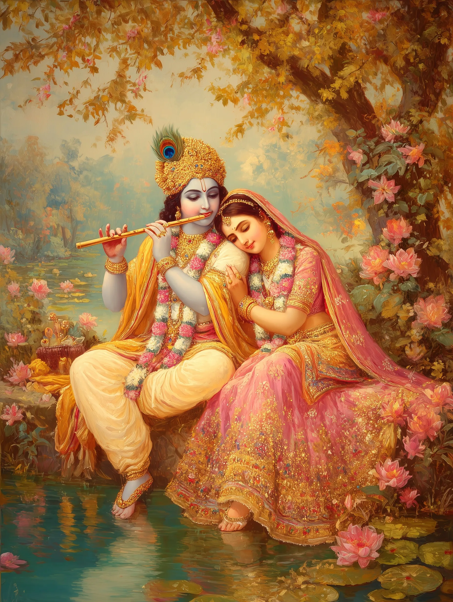 Radha Krishna Photo Image Mobile Wallpaper 29