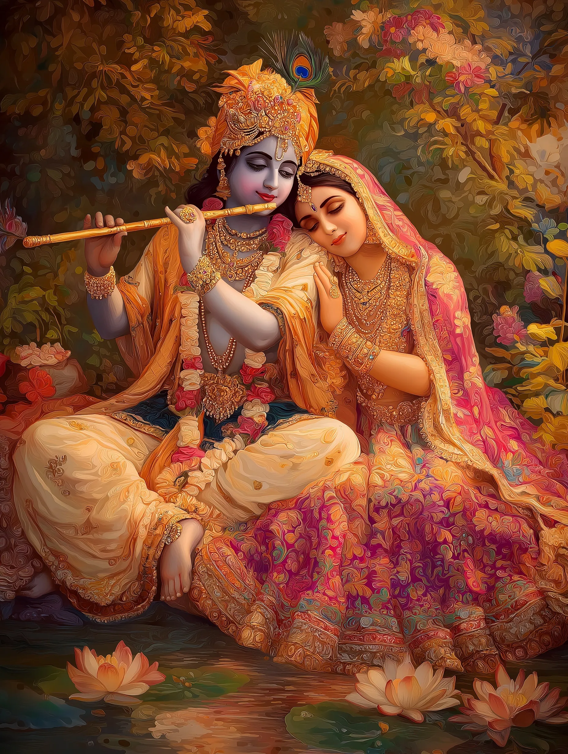 Radha Krishna Photo Image Mobile Wallpaper 30