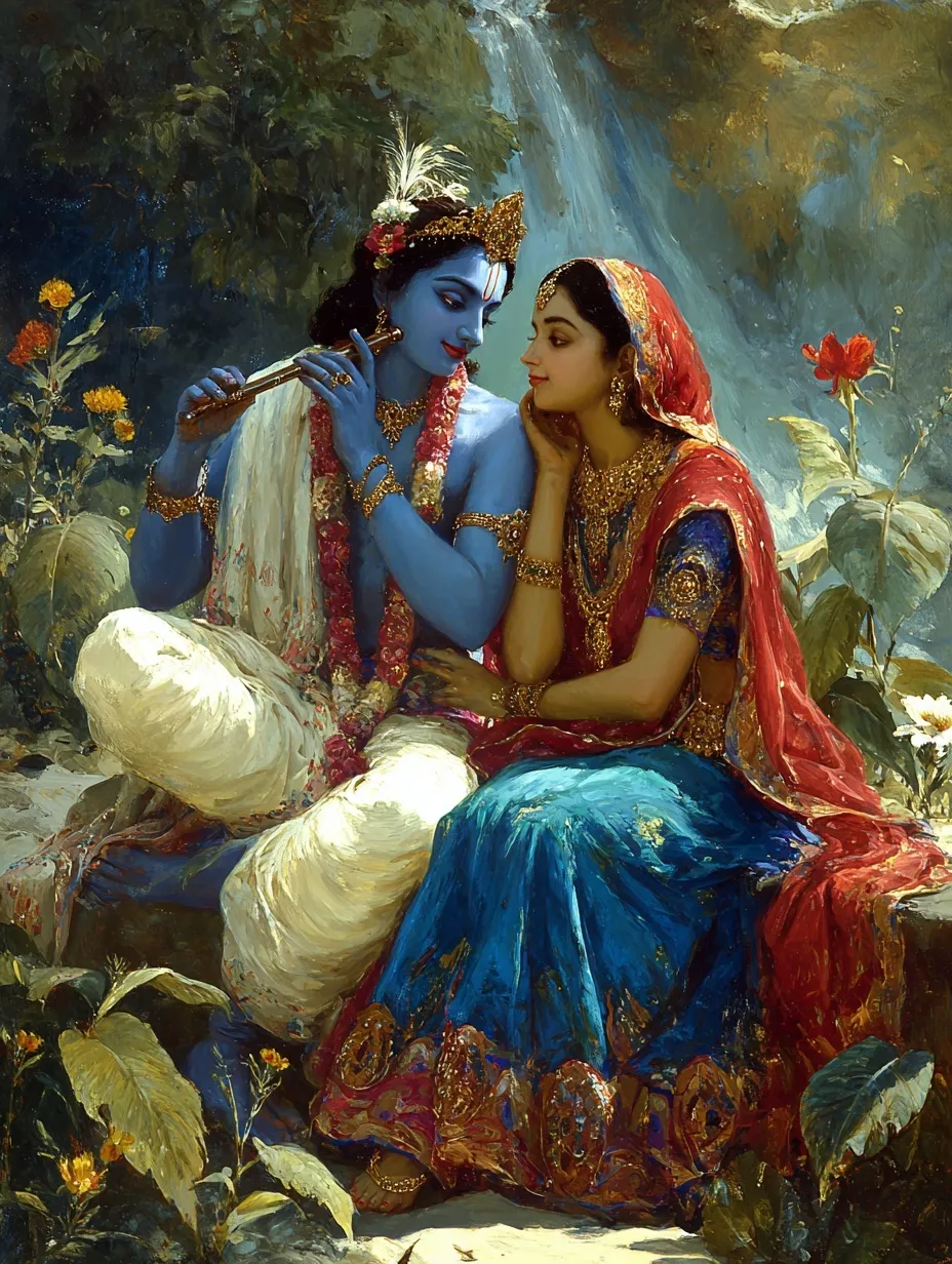 Radha Krishna Photo Image Mobile Wallpaper 35