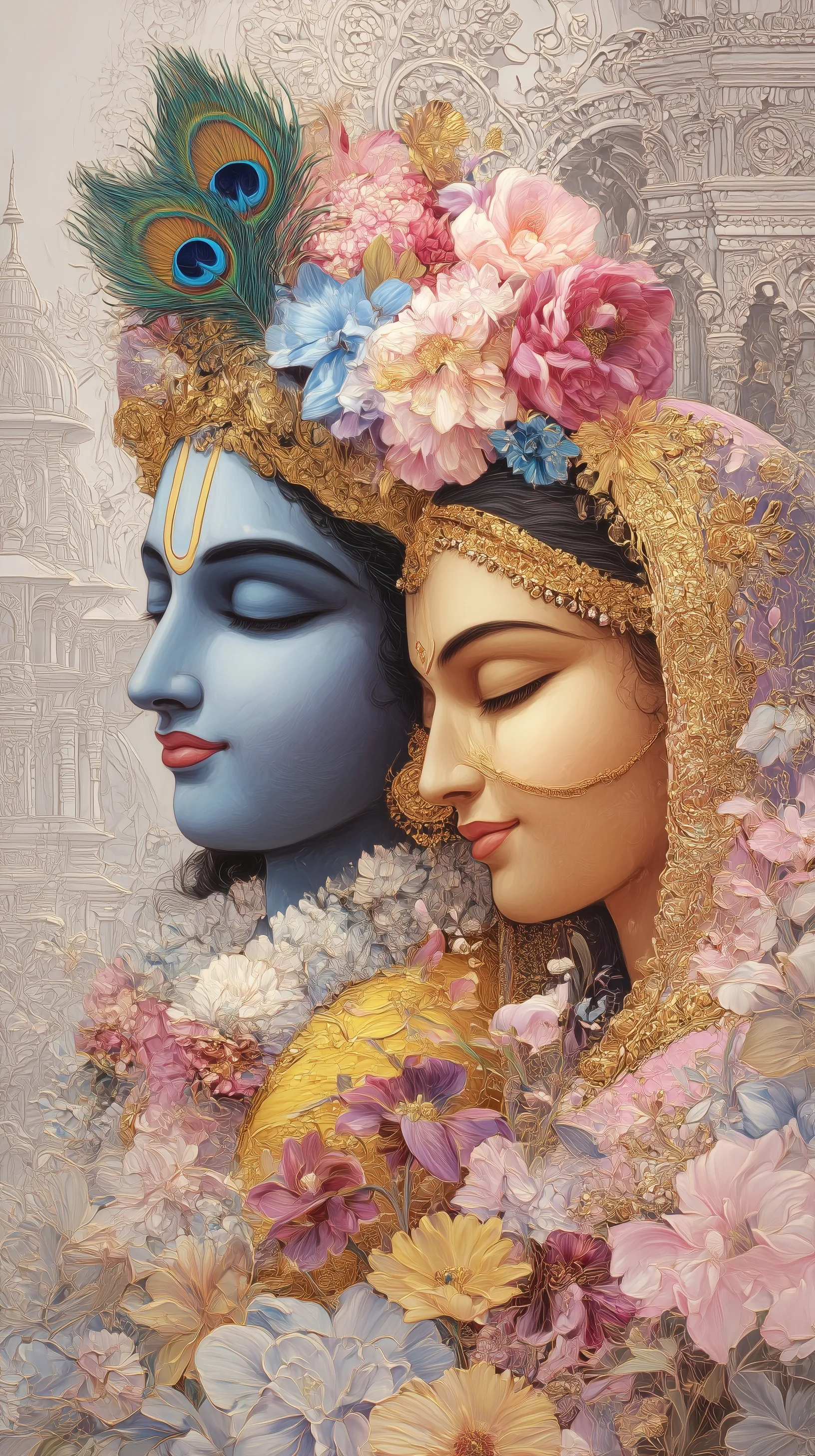 Radha Krishna Photo Image Mobile Wallpaper 36