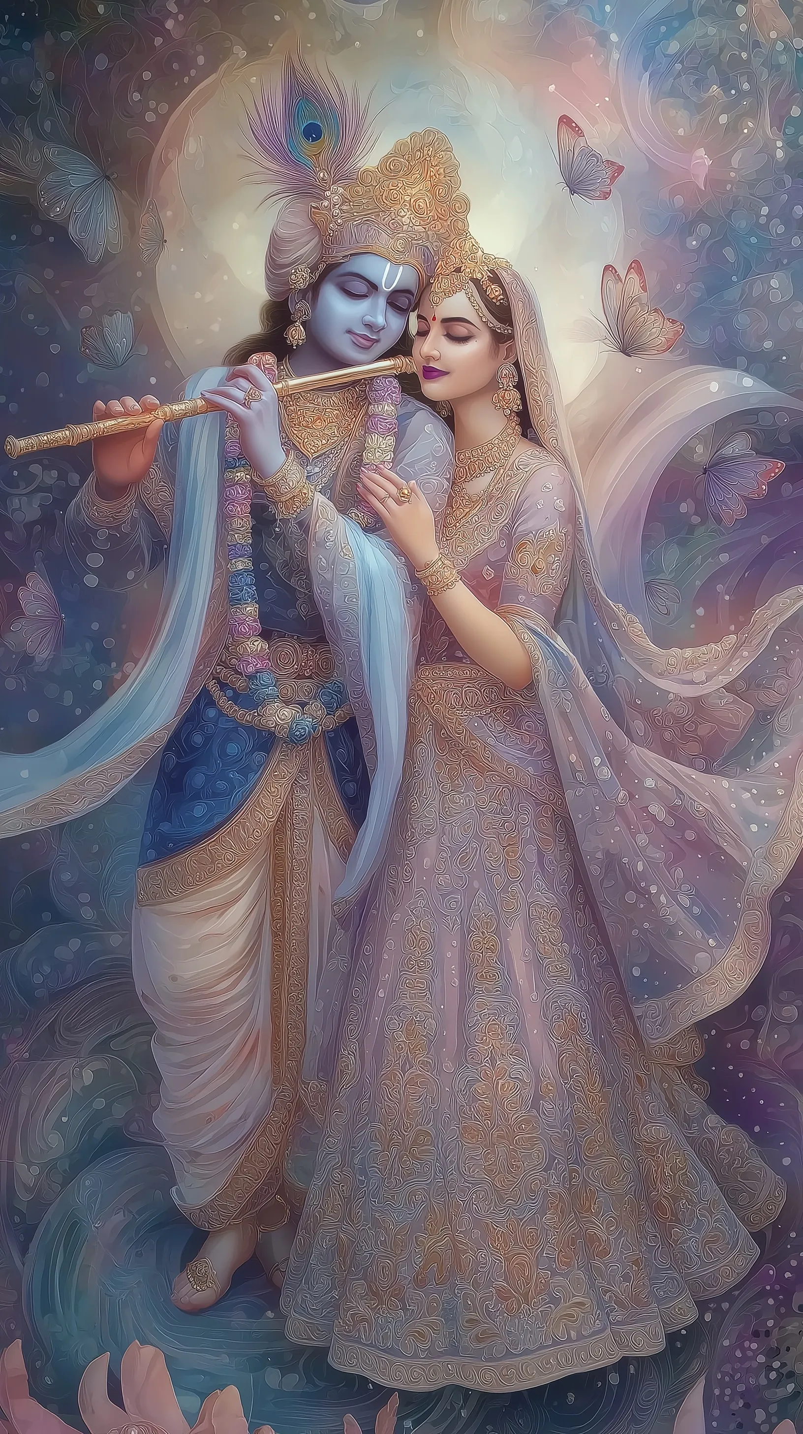 Radha Krishna Photo Image Mobile Wallpaper 39