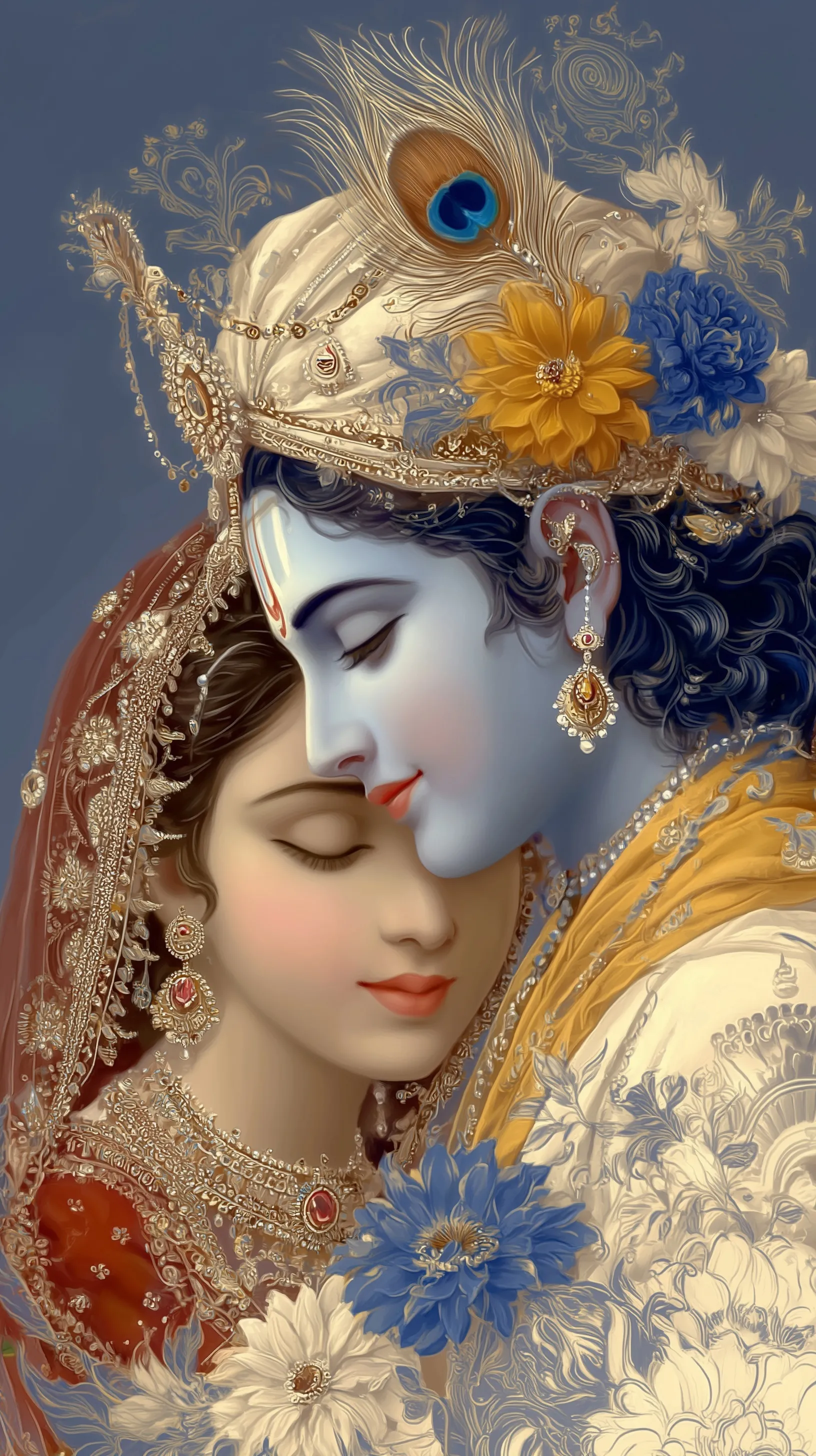 Radha Krishna Photo Image Mobile Wallpaper 42