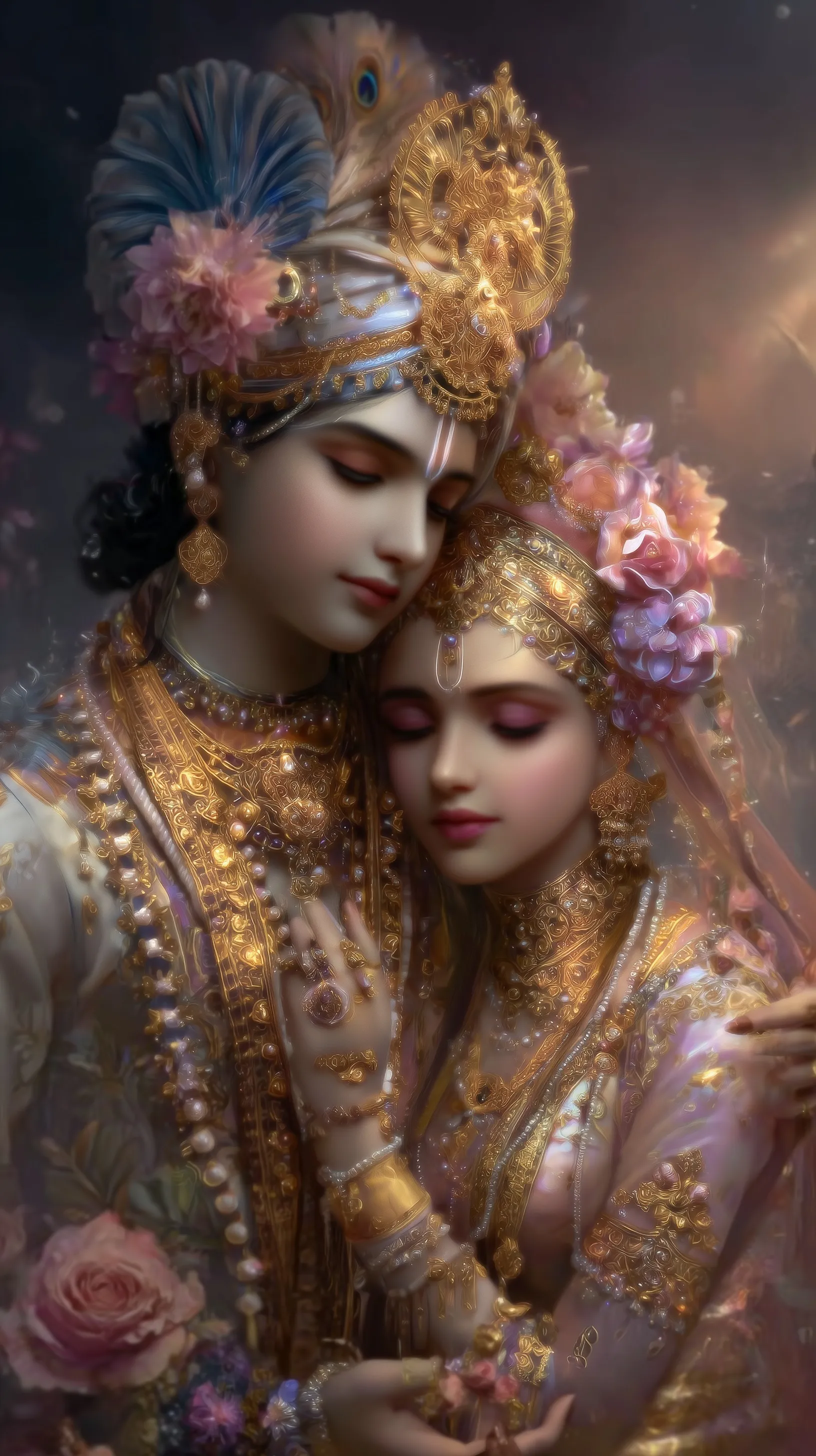 Radha Krishna Photo Image Mobile Wallpaper 44