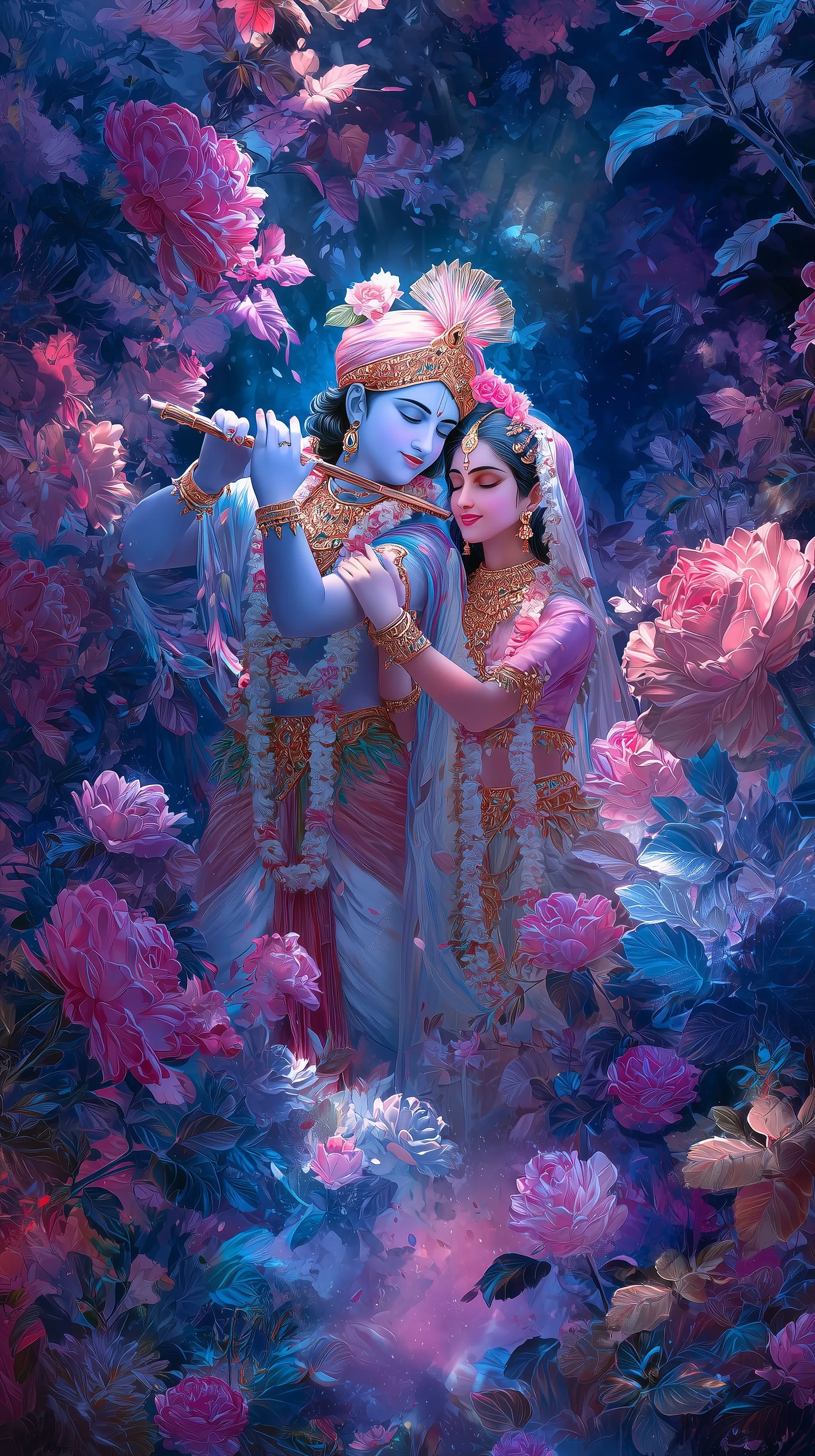 Radha Krishna Photo Image Mobile Wallpaper 45