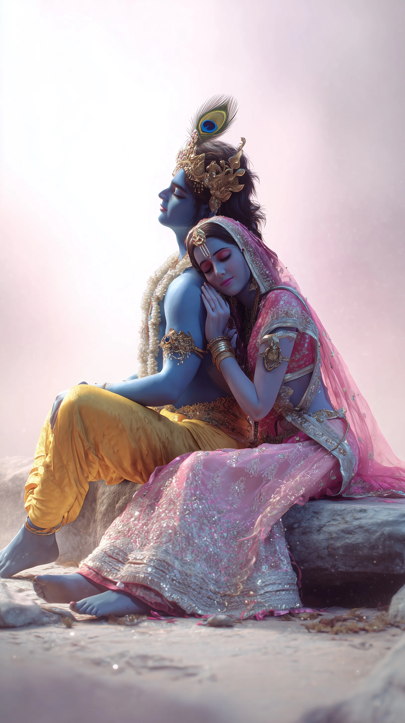 Radha Krishna Photo Image Mobile Wallpaper 46