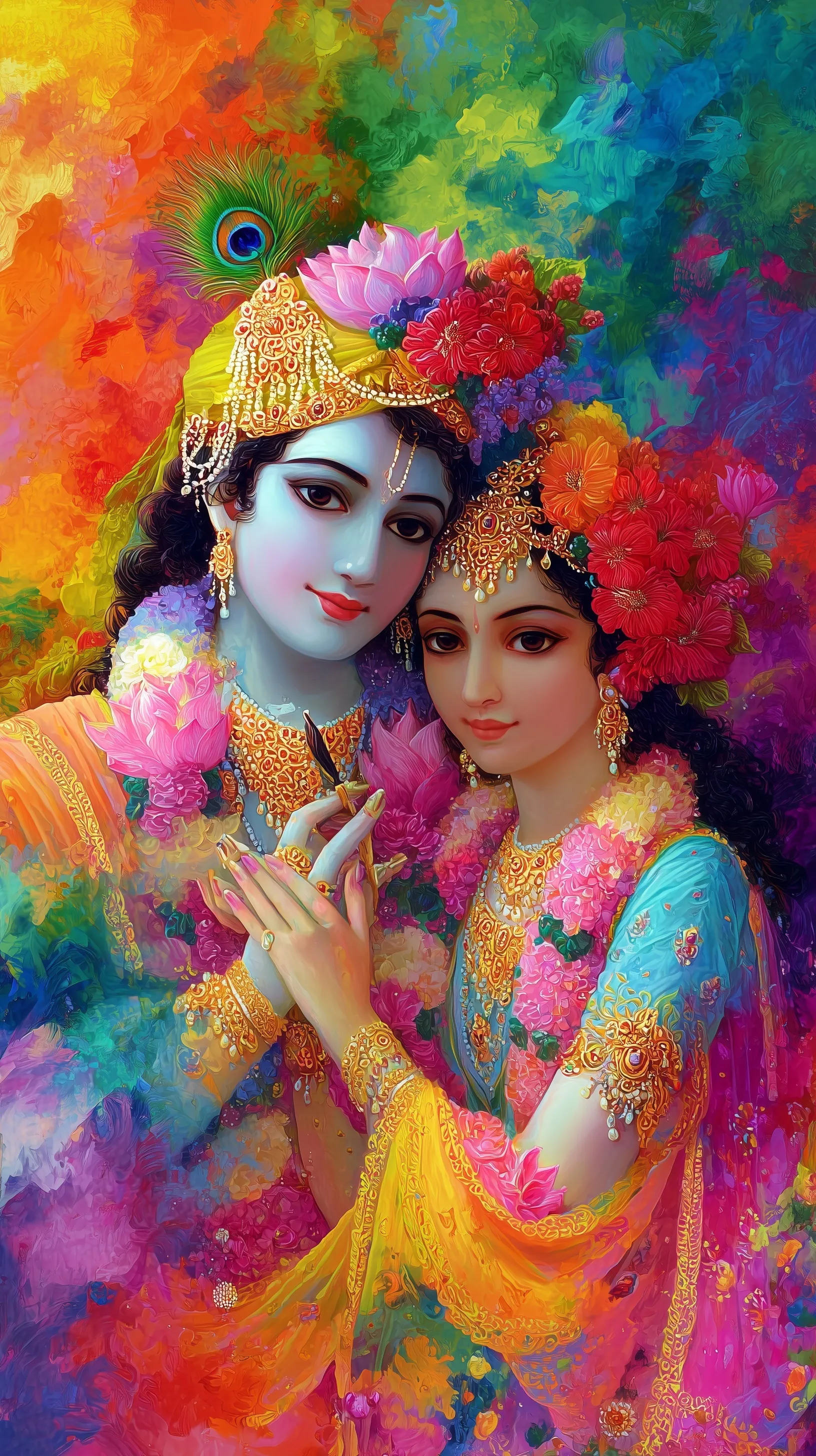 Radha Krishna Photo Image Mobile Wallpaper 47