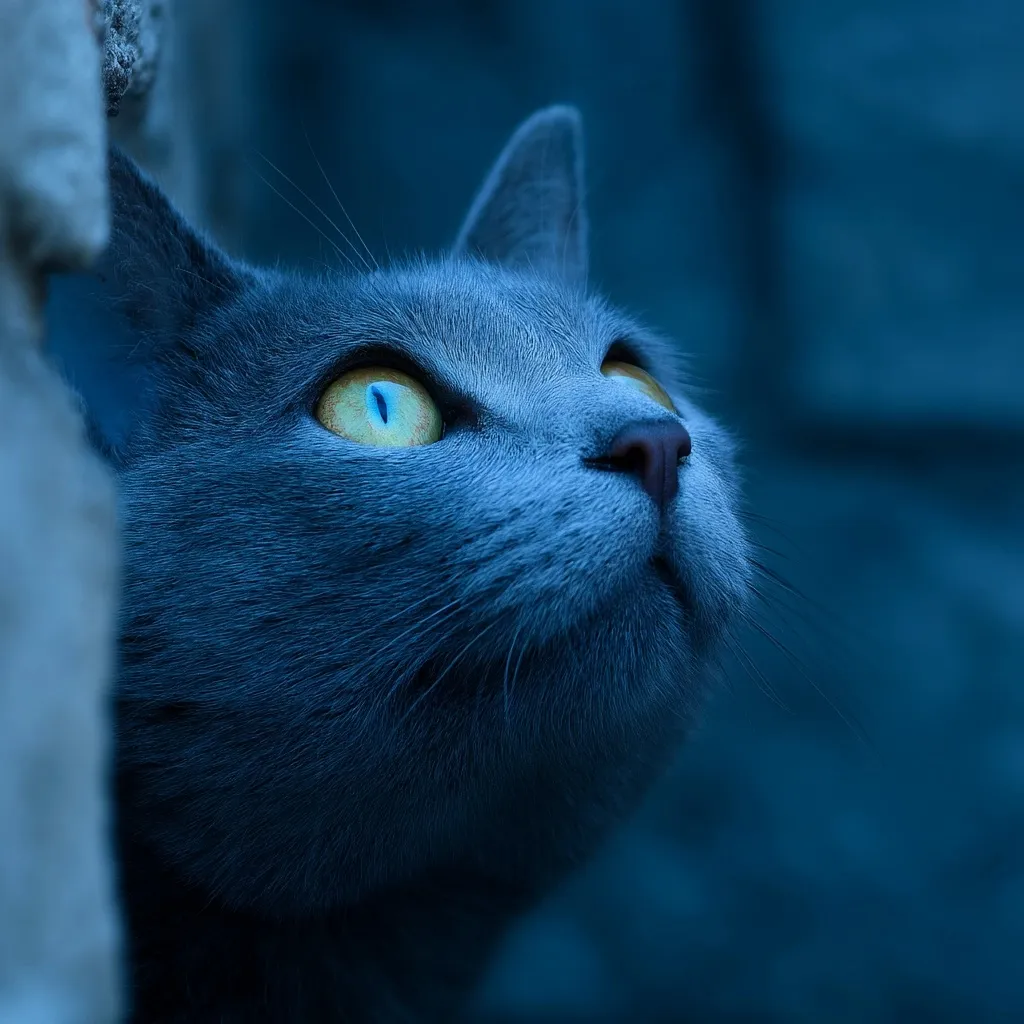 Russian Blue Cat 3