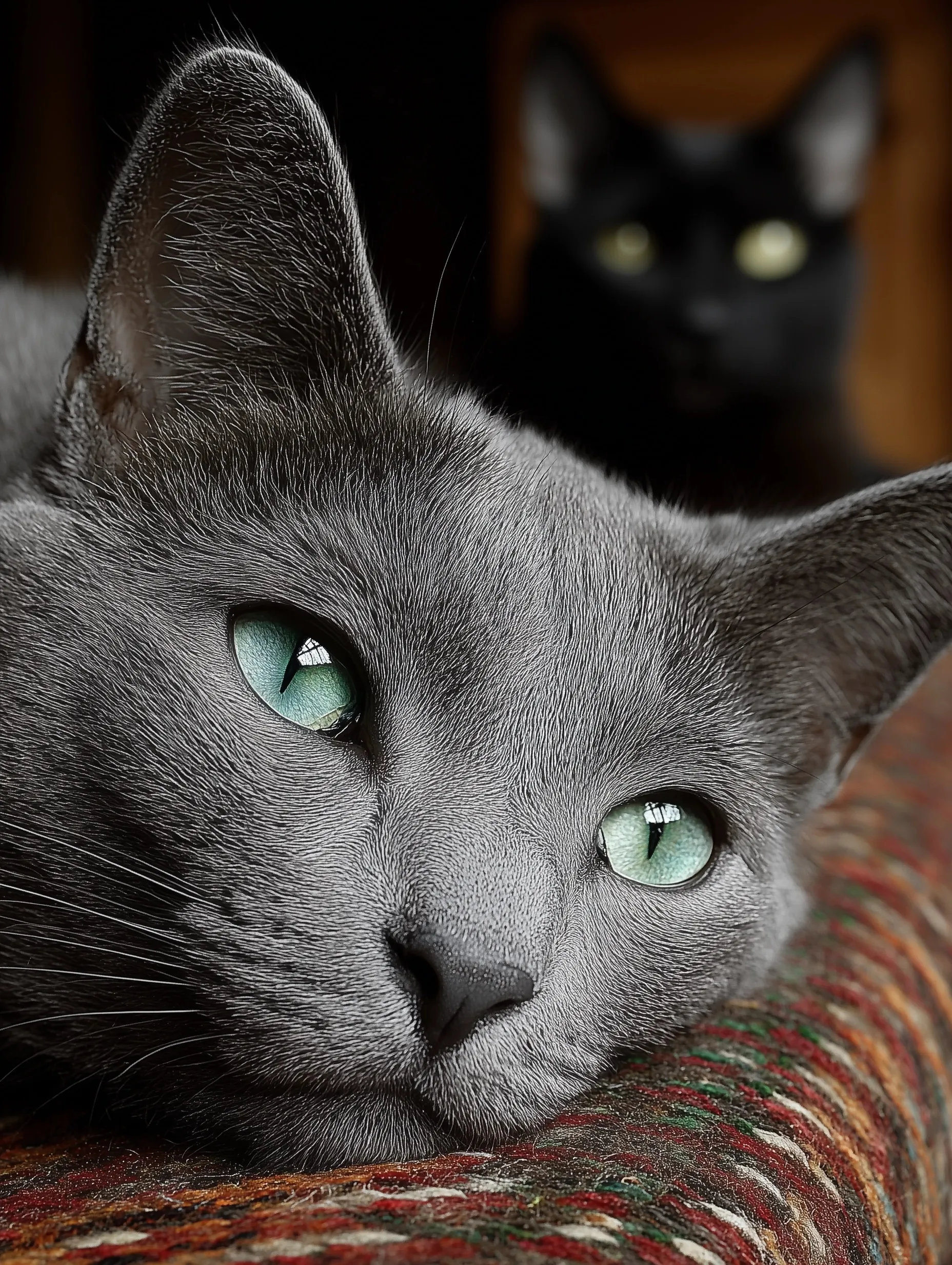 Russian Blue Cat 4