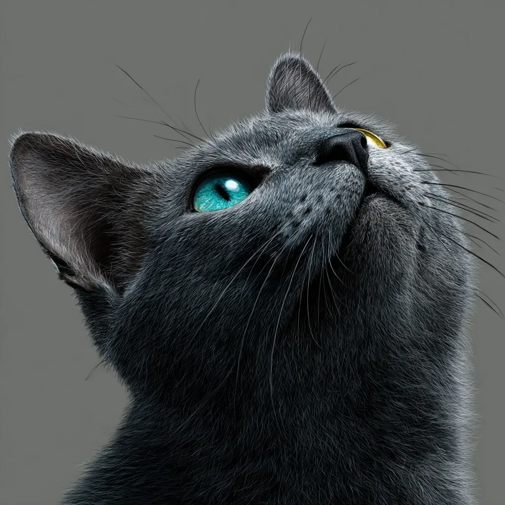 Russian Blue Cat 6
