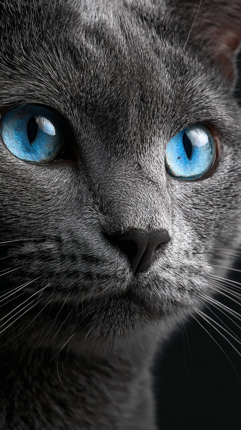Russian Blue Cat 9