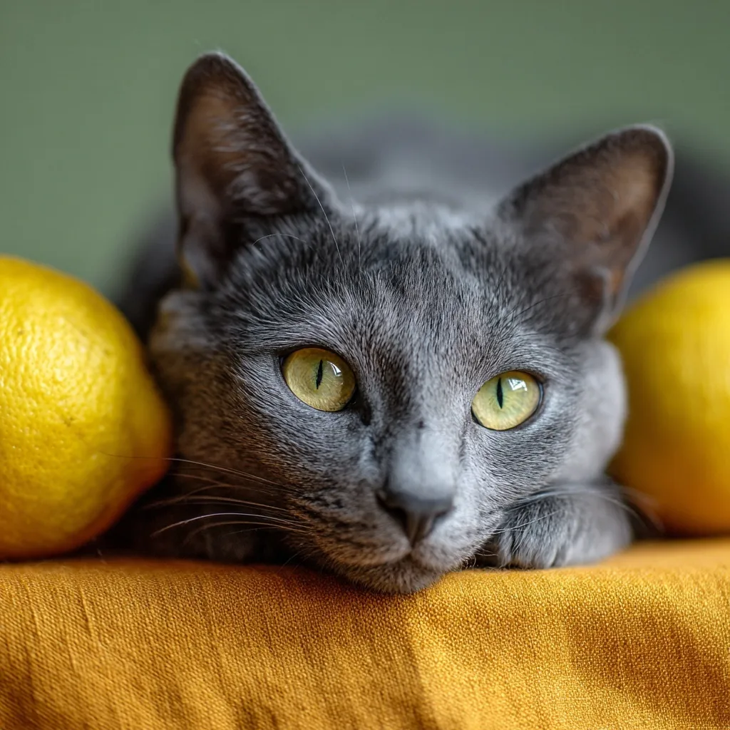 Russian Blue Cat 21