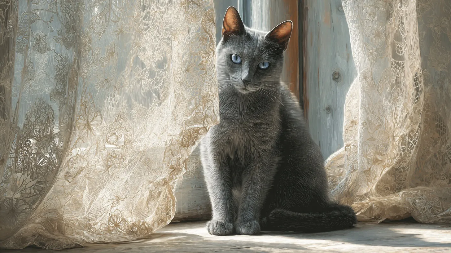 Russian Blue Cat 23