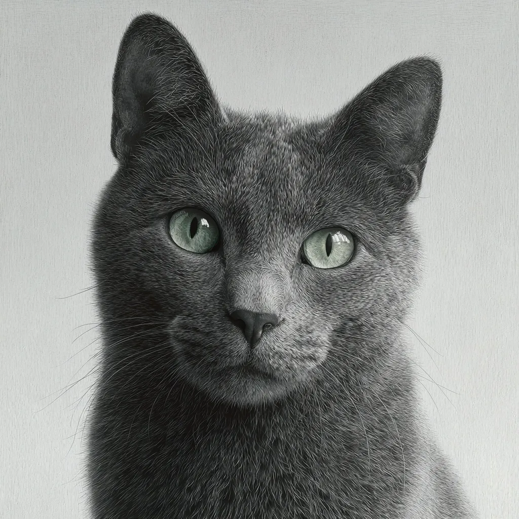 Russian Blue Cat 26
