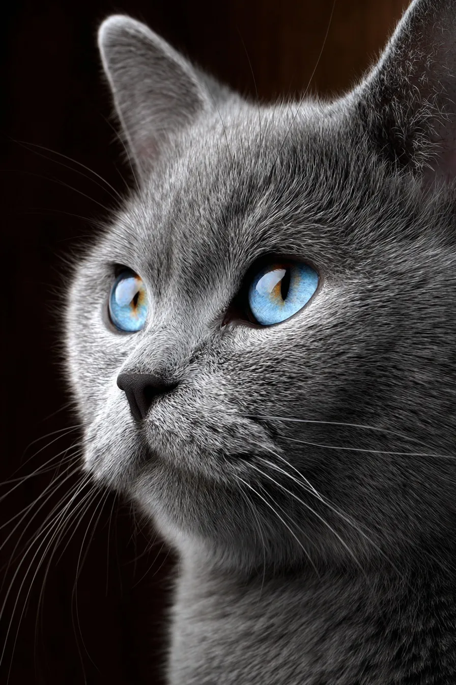 Russian Blue Cat 38