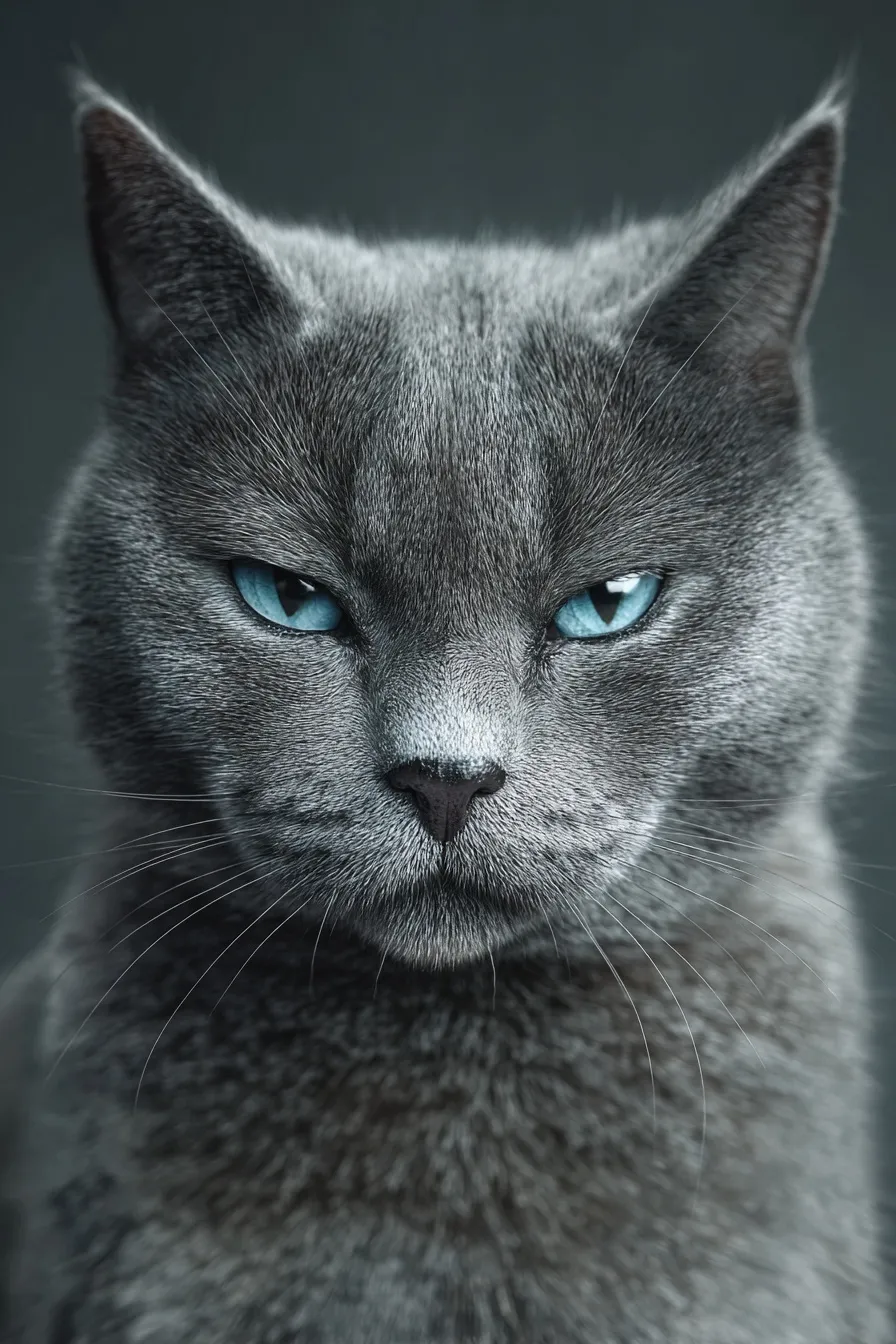 Russian Blue Cat 40