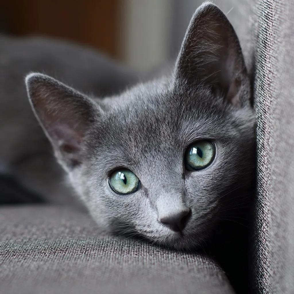 Russian Blue Cat 43