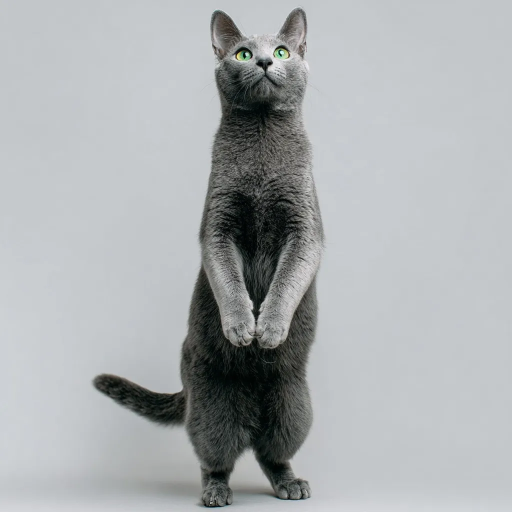 Russian Blue Cat 44