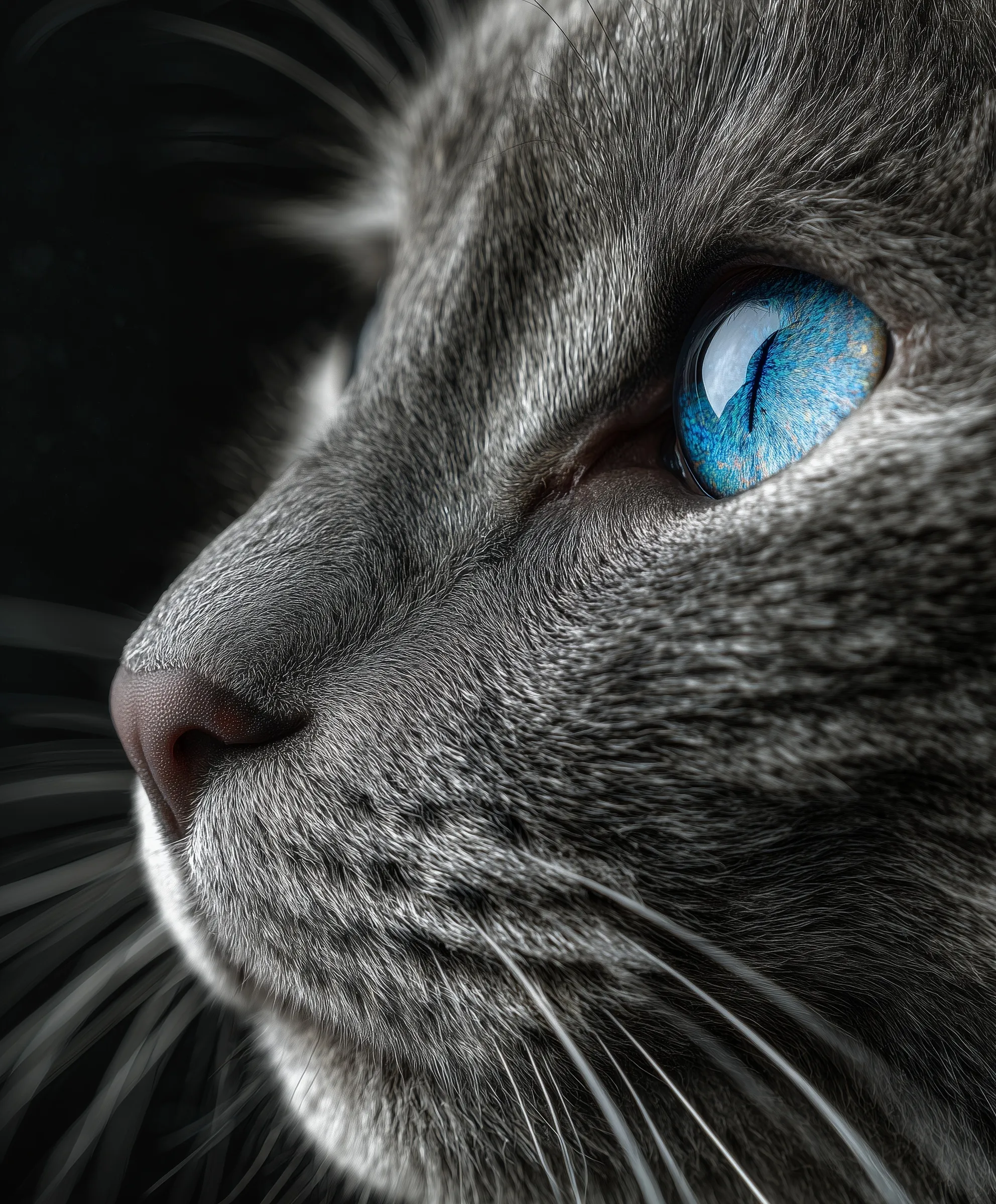 Russian Blue Cat 54
