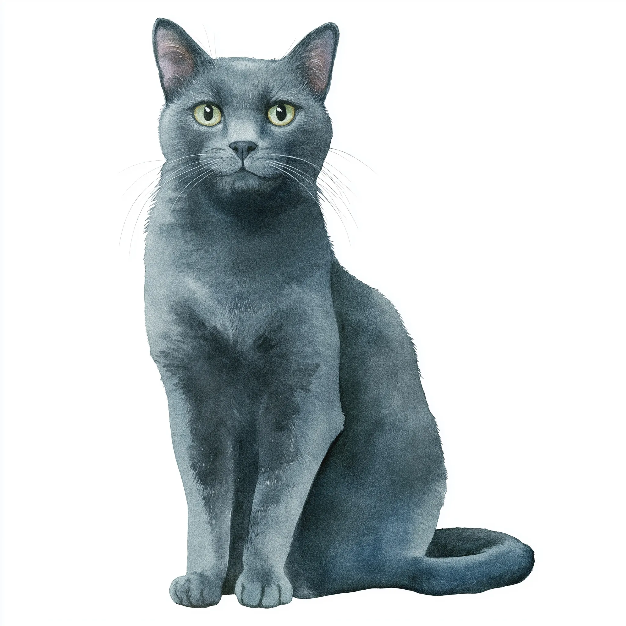 Russian Blue Cat 56