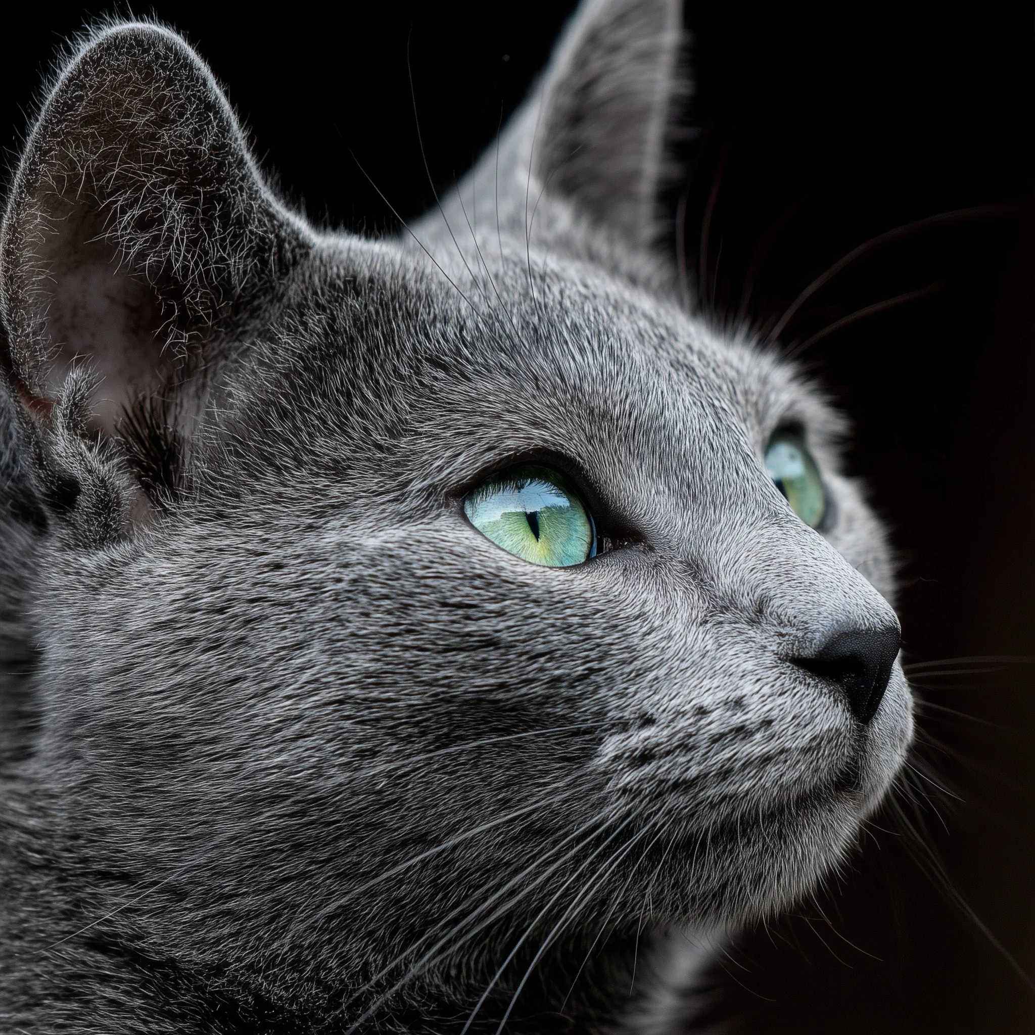 Russian Blue Cat 60