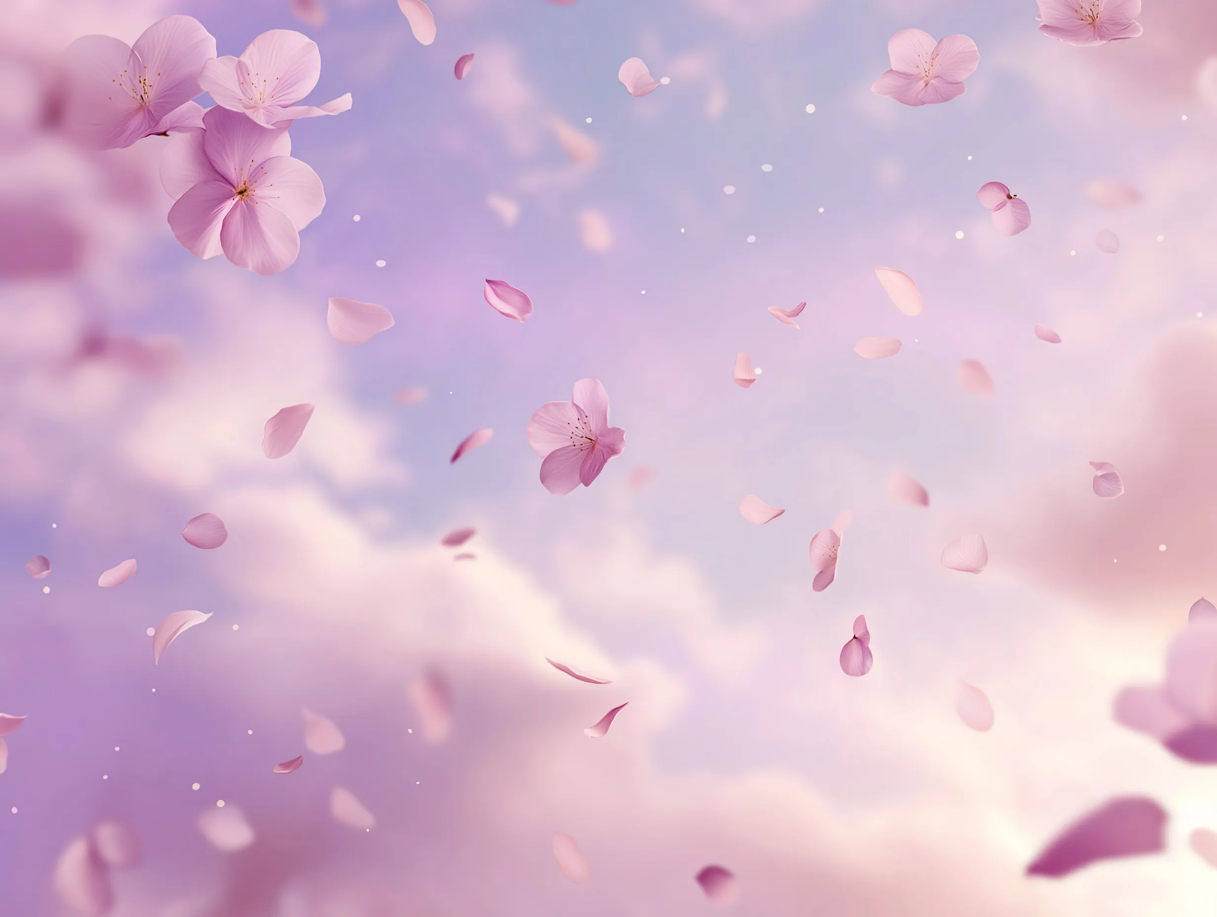 Soft Pastel Spring Floral Wallpaper 27