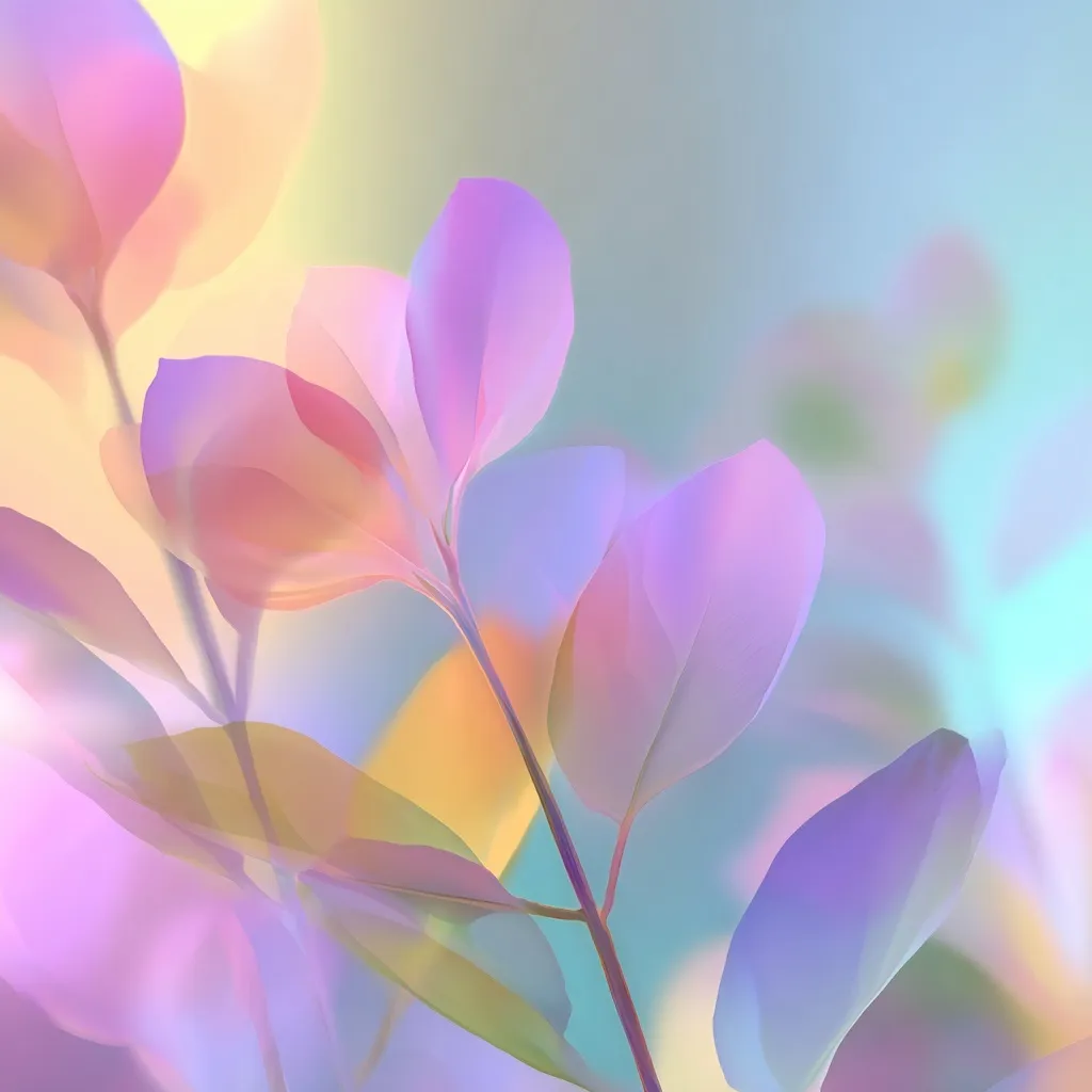 Soft Pastel Spring Floral Wallpaper 29
