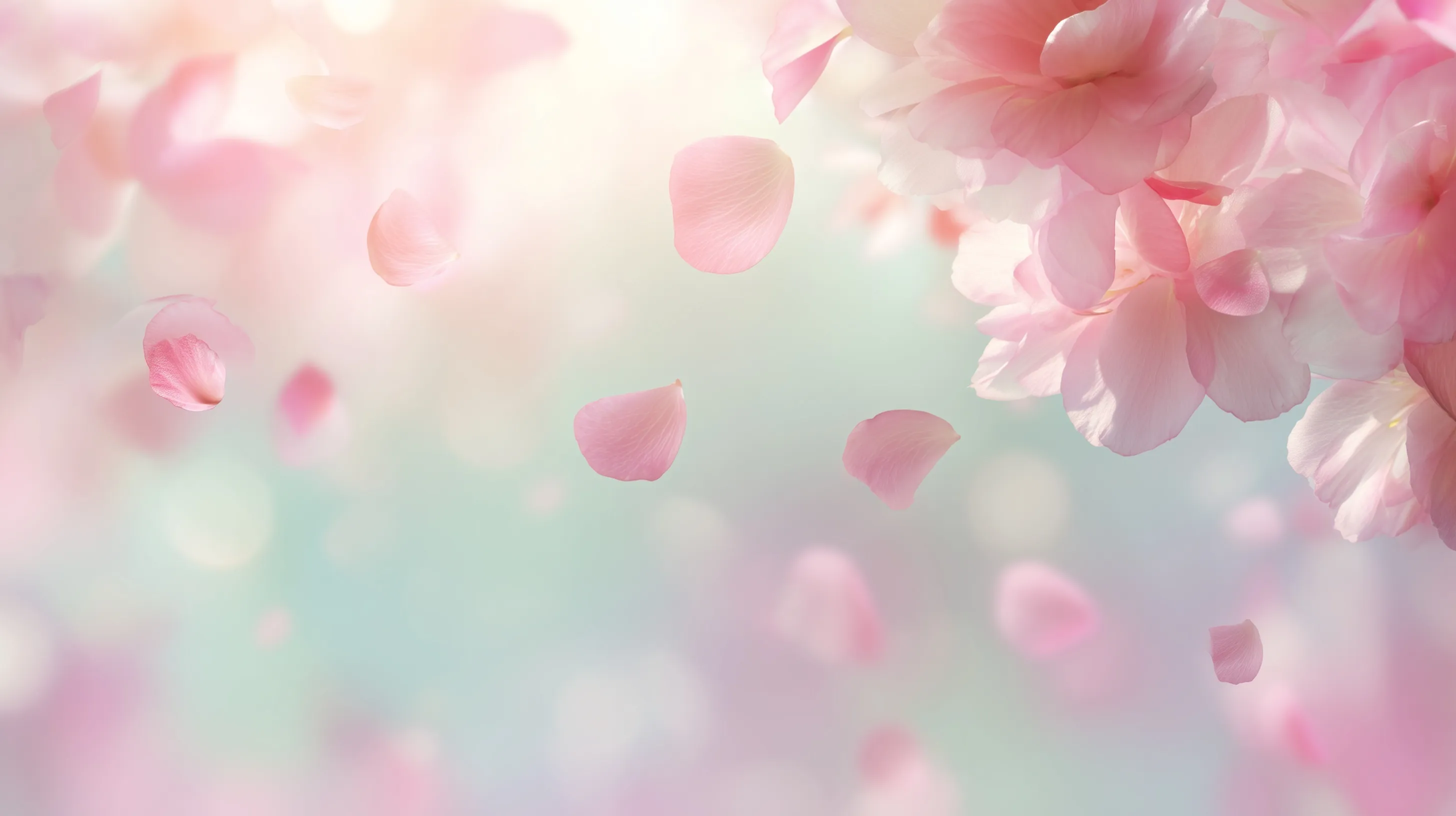 Soft Pastel Spring Floral Wallpaper 45