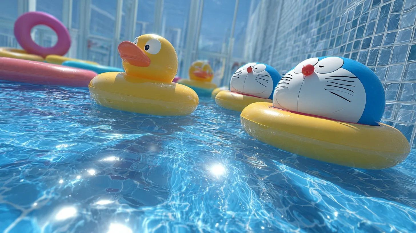 Swimming Pool Cartoon Image 13