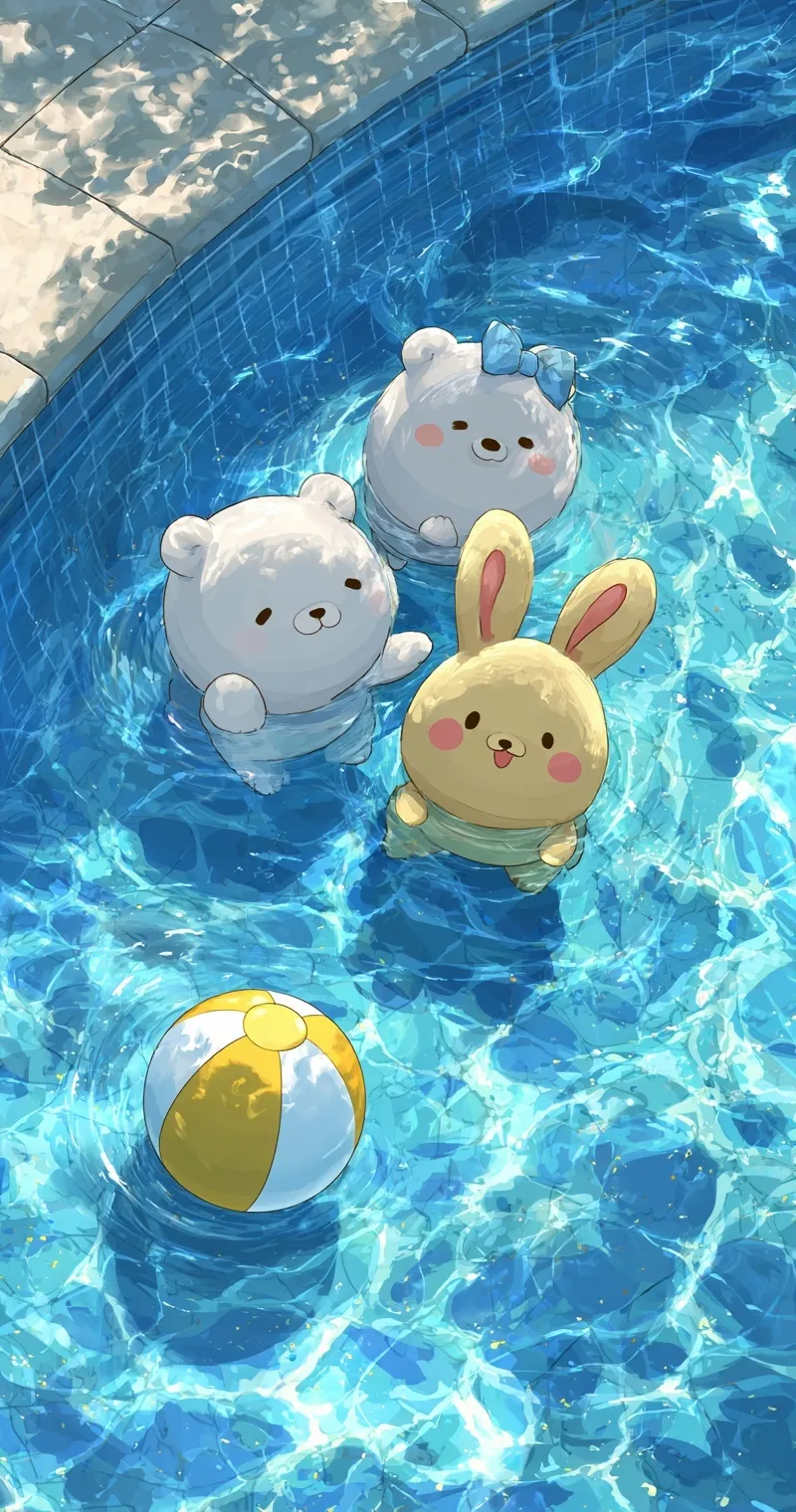 Swimming Pool Cartoon Image 18