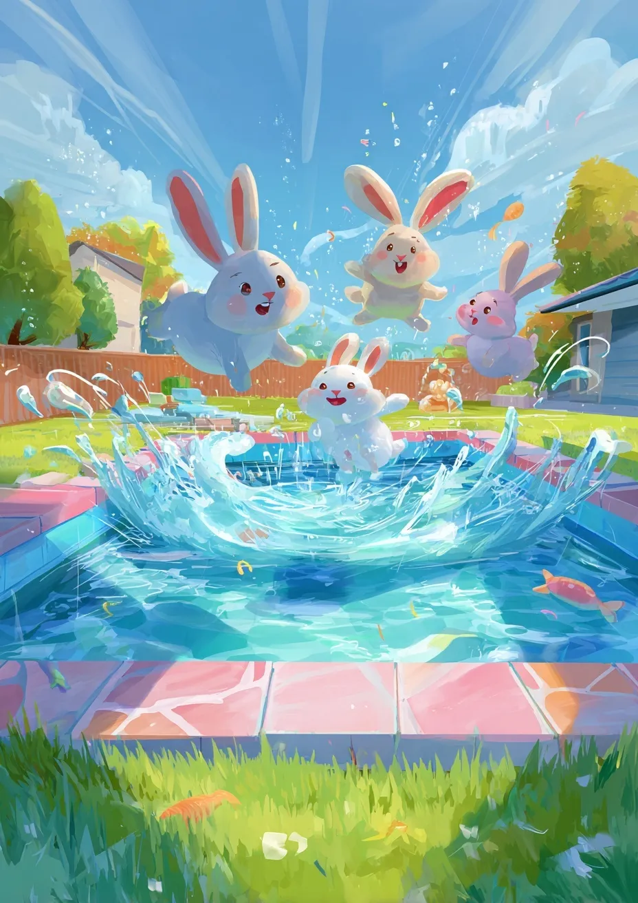 Swimming Pool Cartoon Image 20