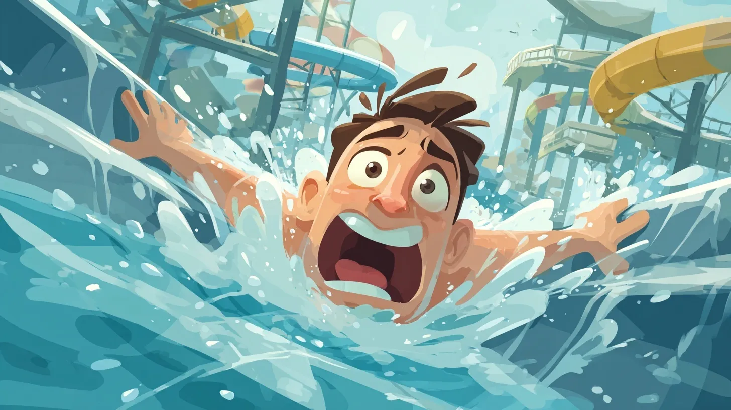 Swimming Pool Cartoon Image 21