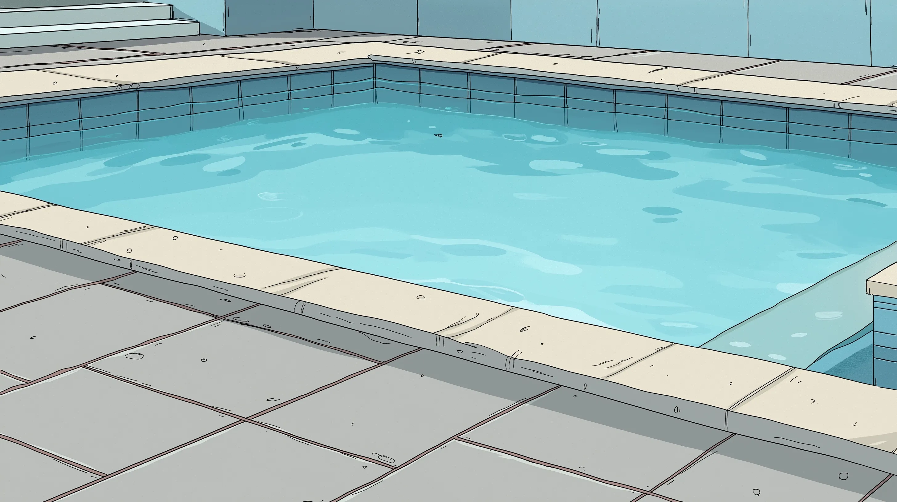 Swimming Pool Cartoon Image 31
