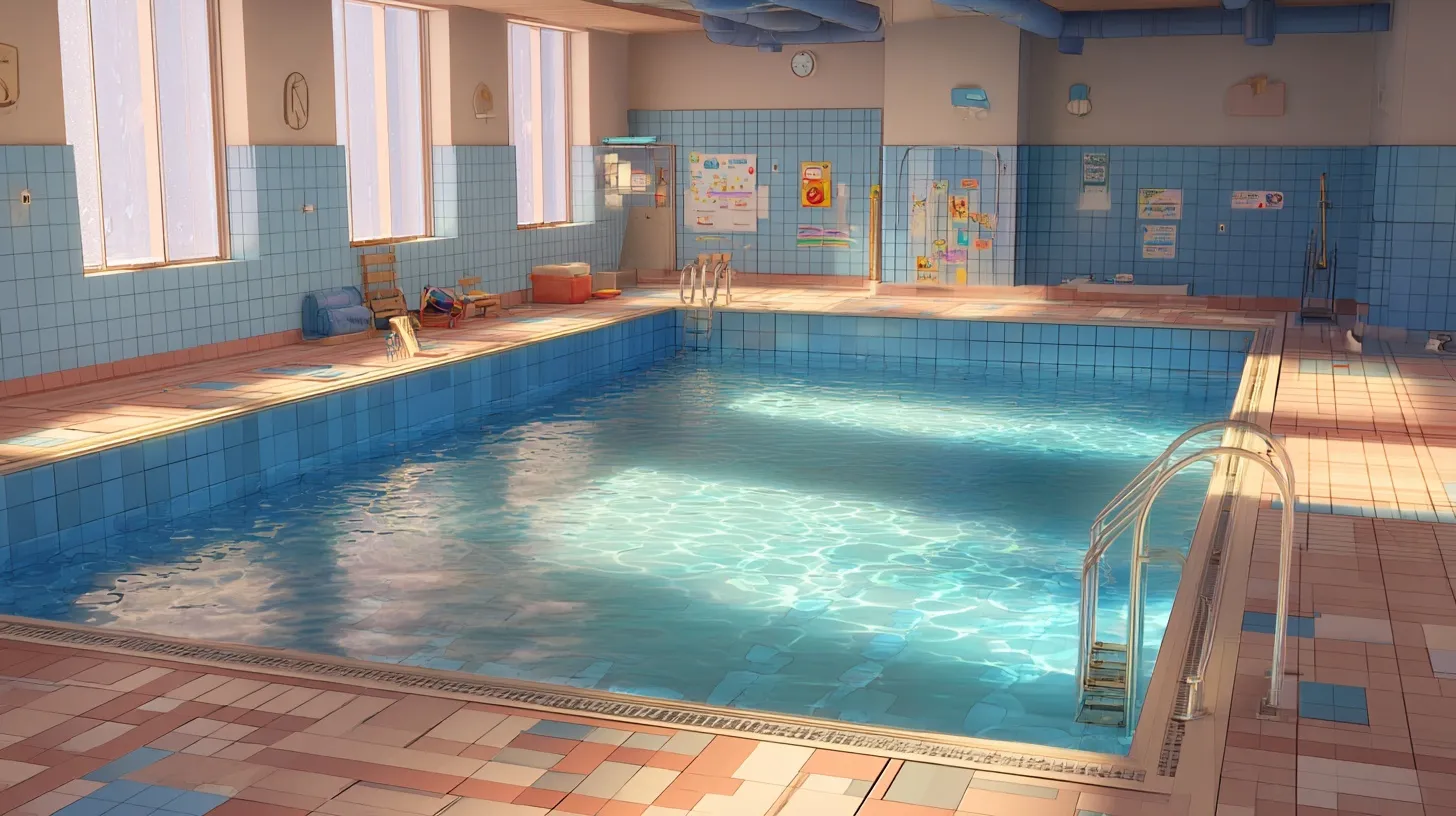 Swimming Pool Cartoon Image 35