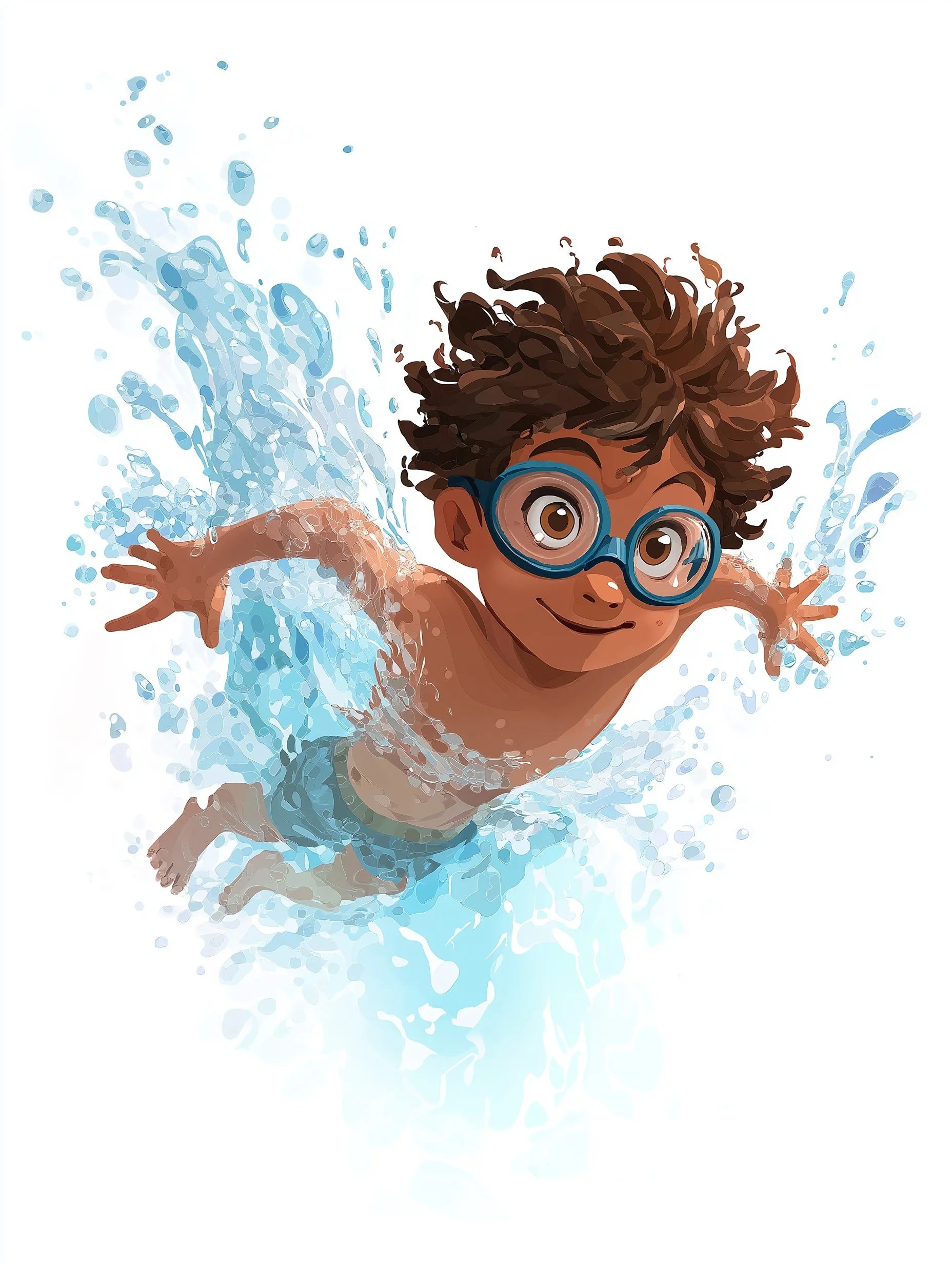 Swimming Pool Cartoon Image 36