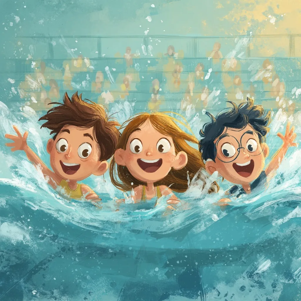 Swimming Pool Cartoon Image 43