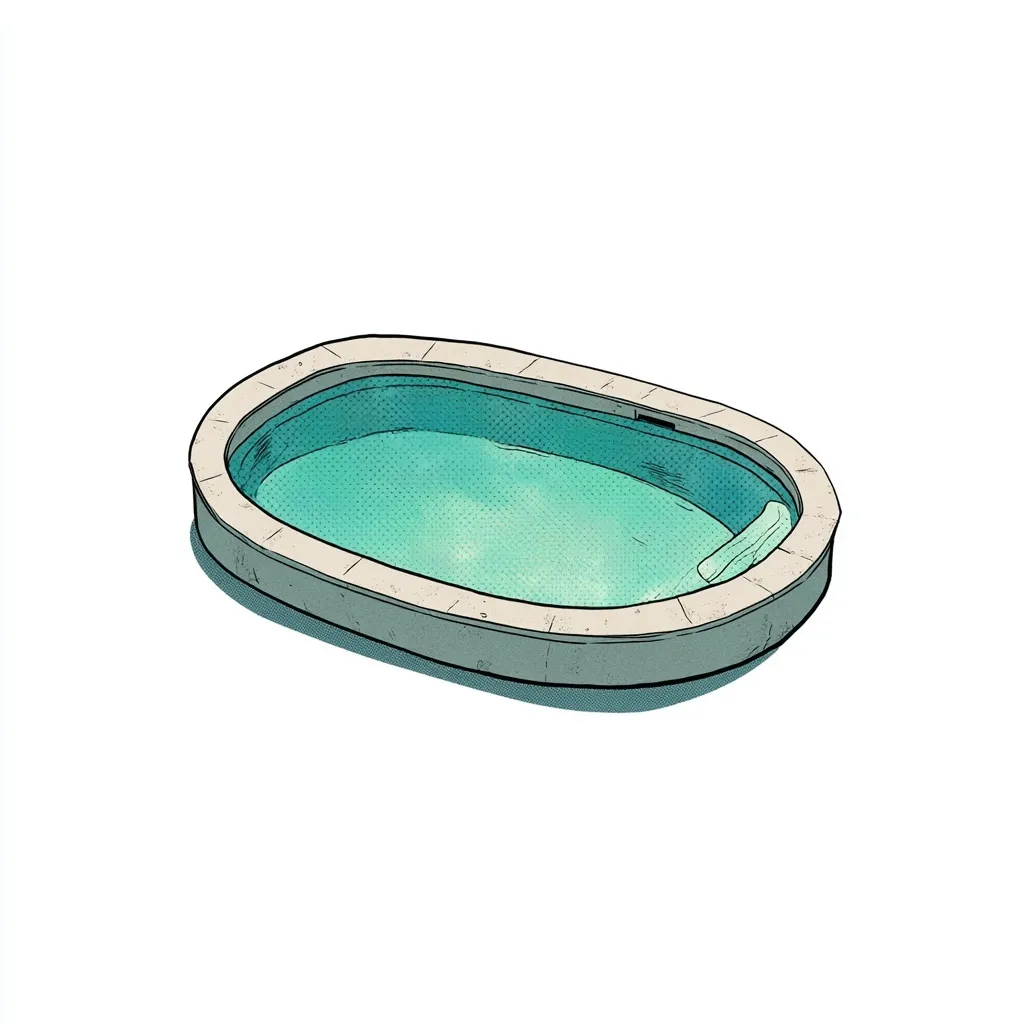 Swimming Pool Cartoon Image 46