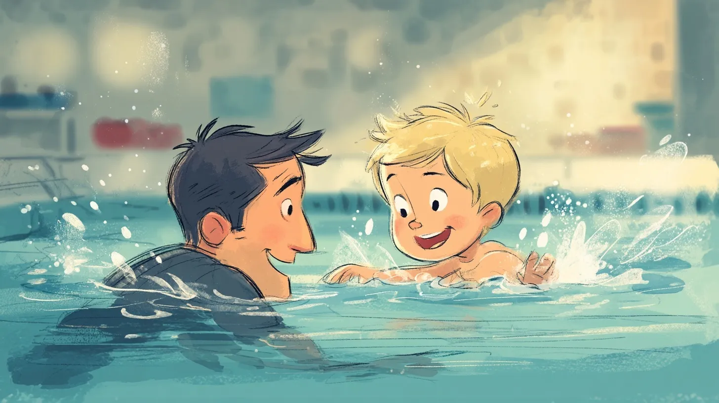 Swimming Pool Cartoon Image 47