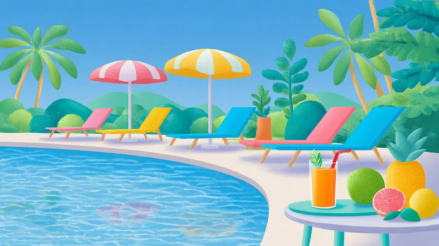 Swimming Pool Cartoon Image 54