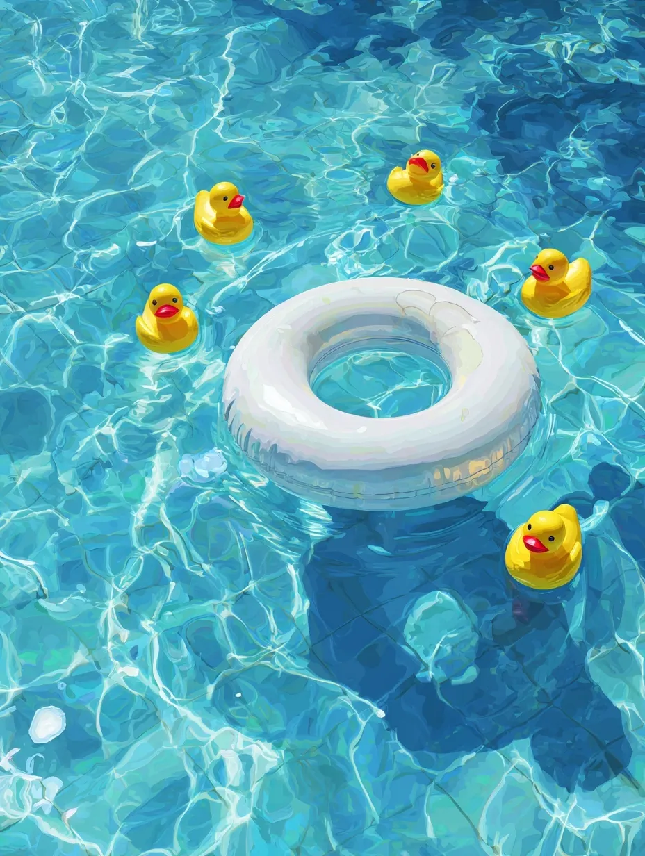 Swimming Pool Cartoon Image 55