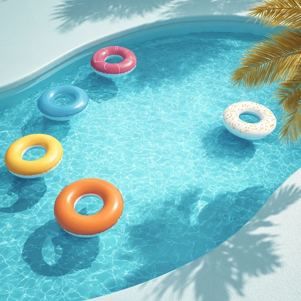 Swimming Pool Cartoon Image 69