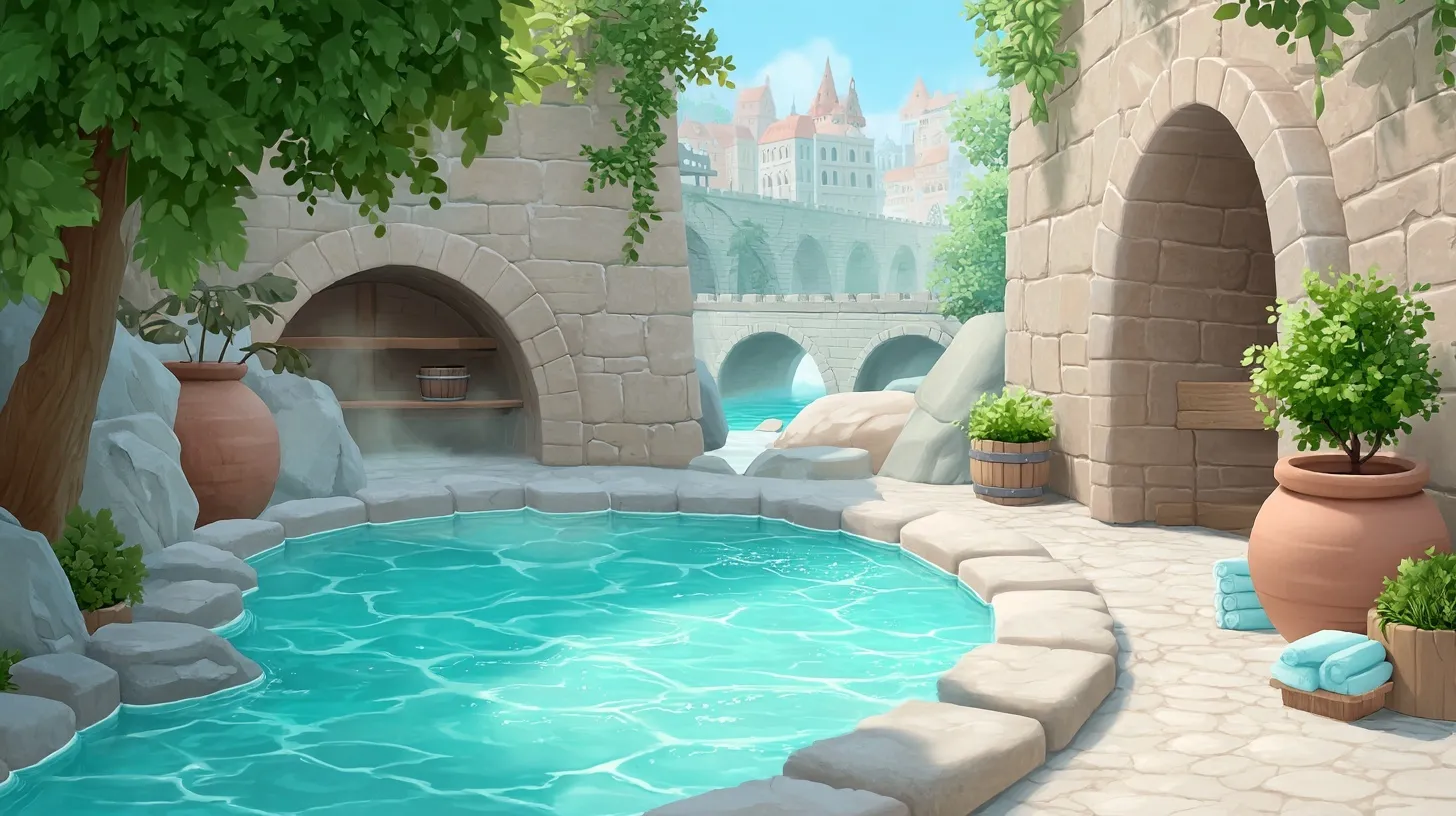 Swimming Pool Cartoon Image 71