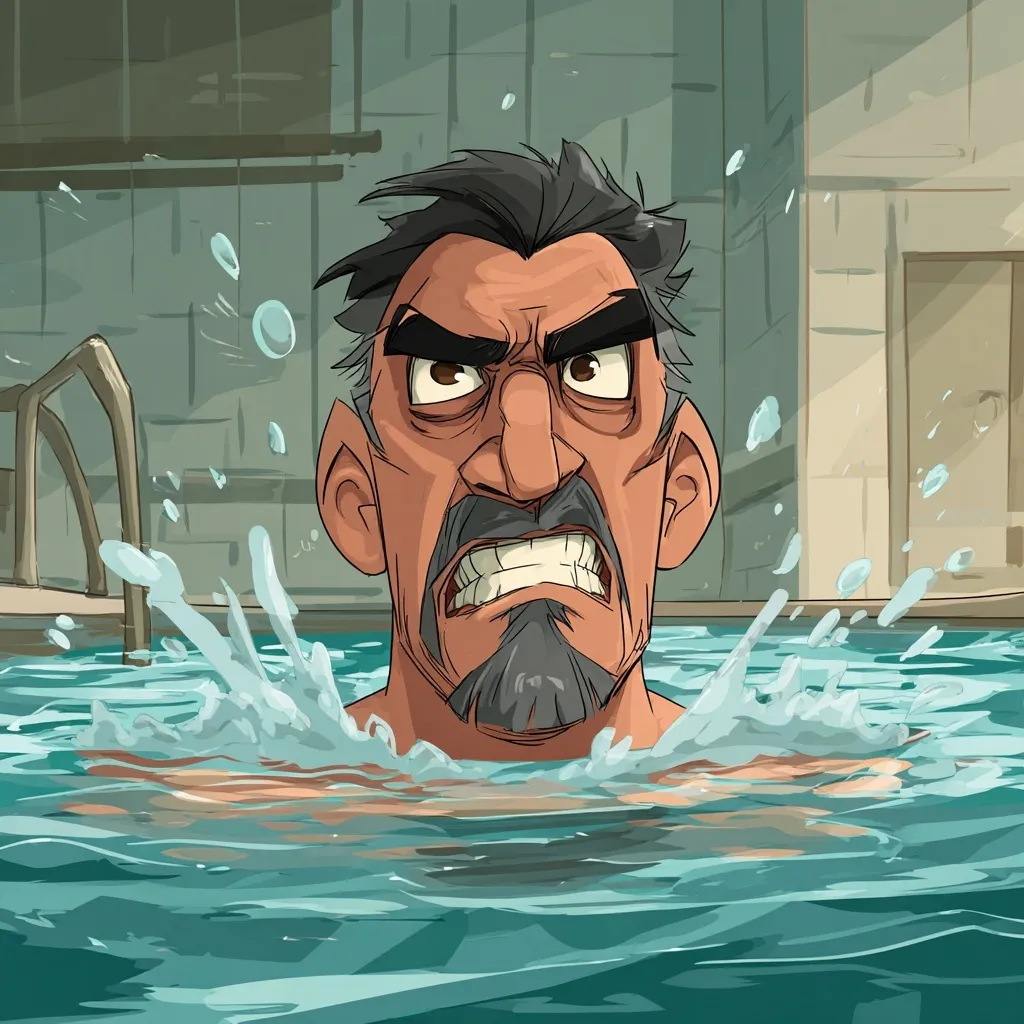 Swimming Pool Cartoon Image 73