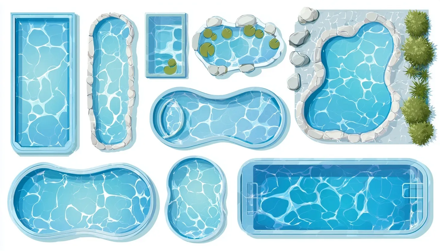 Swimming Pool Cartoon Image 76