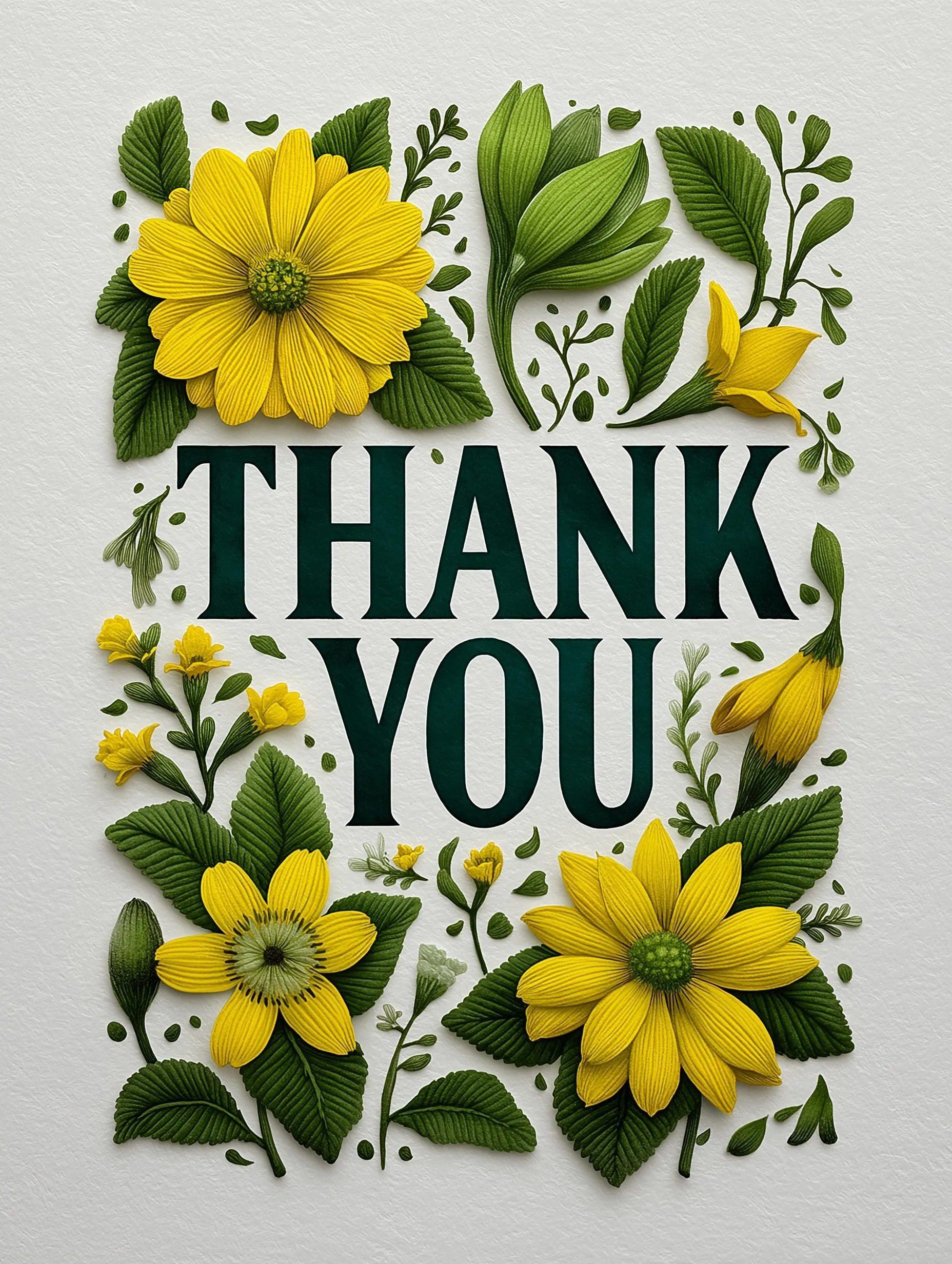 Thank You Image With Flowers 9