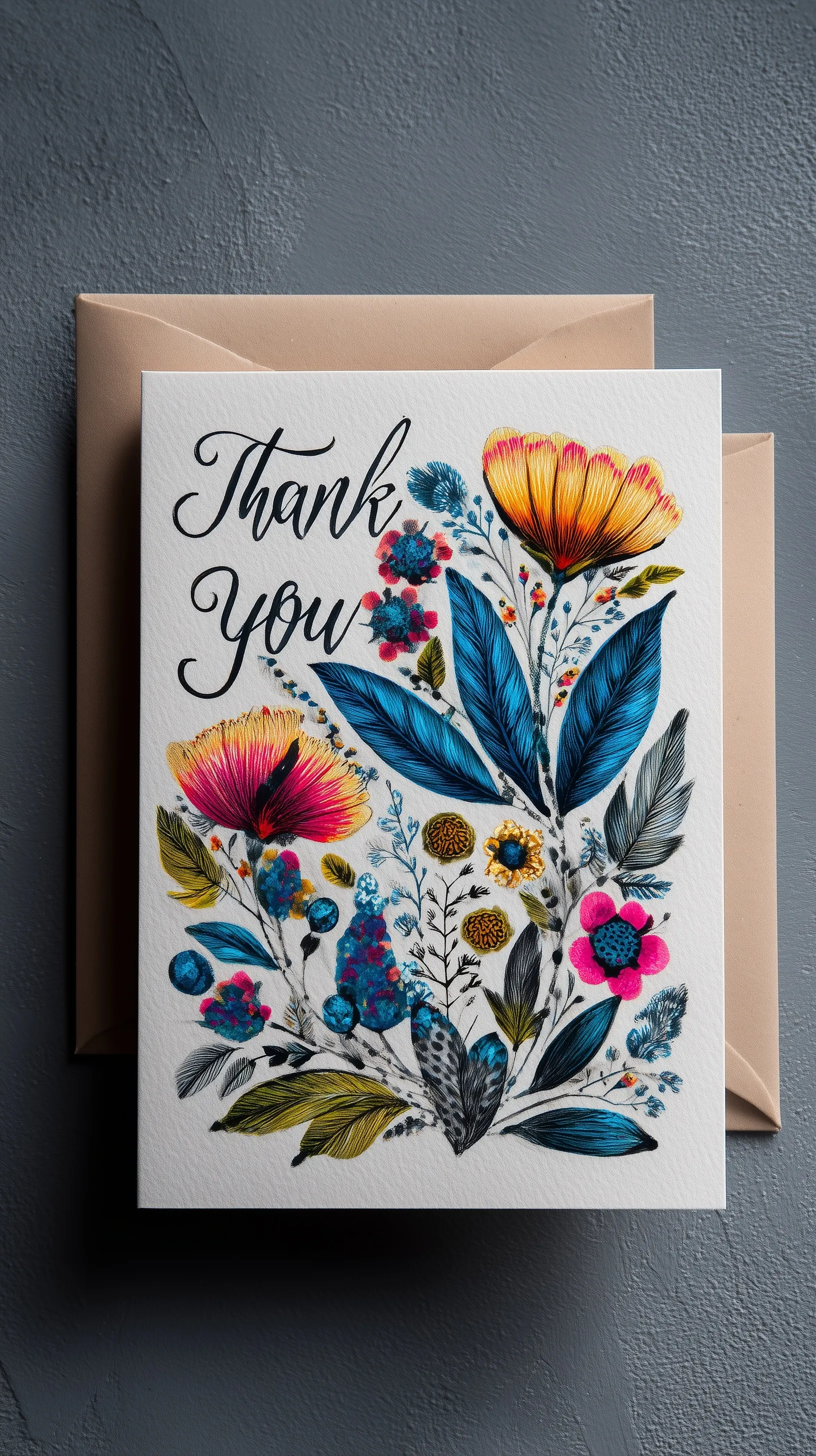 Thank You Image With Flowers 23