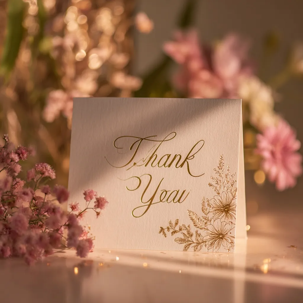 Thank You Image With Flowers 34