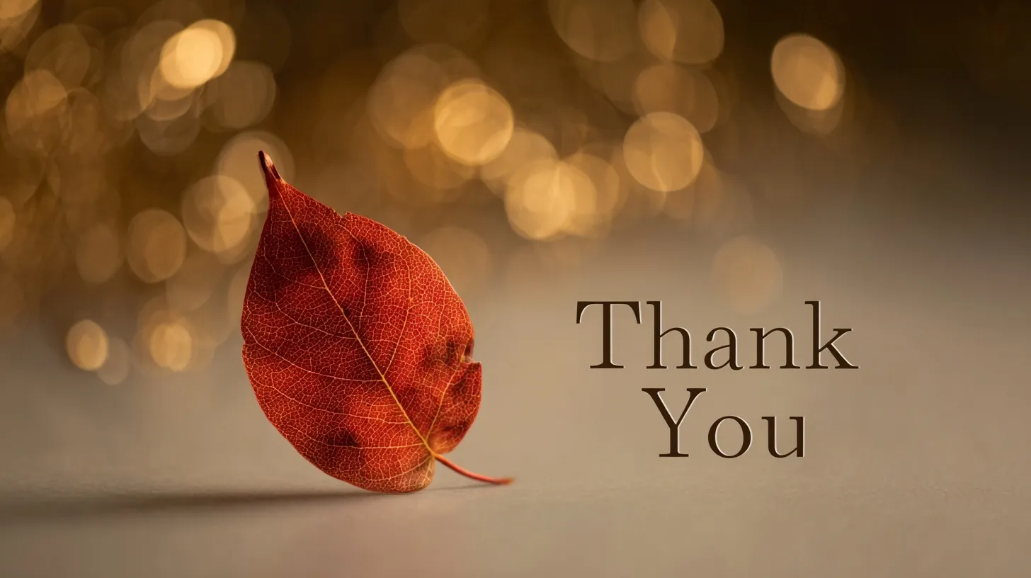 Thank You Image With Flowers 48